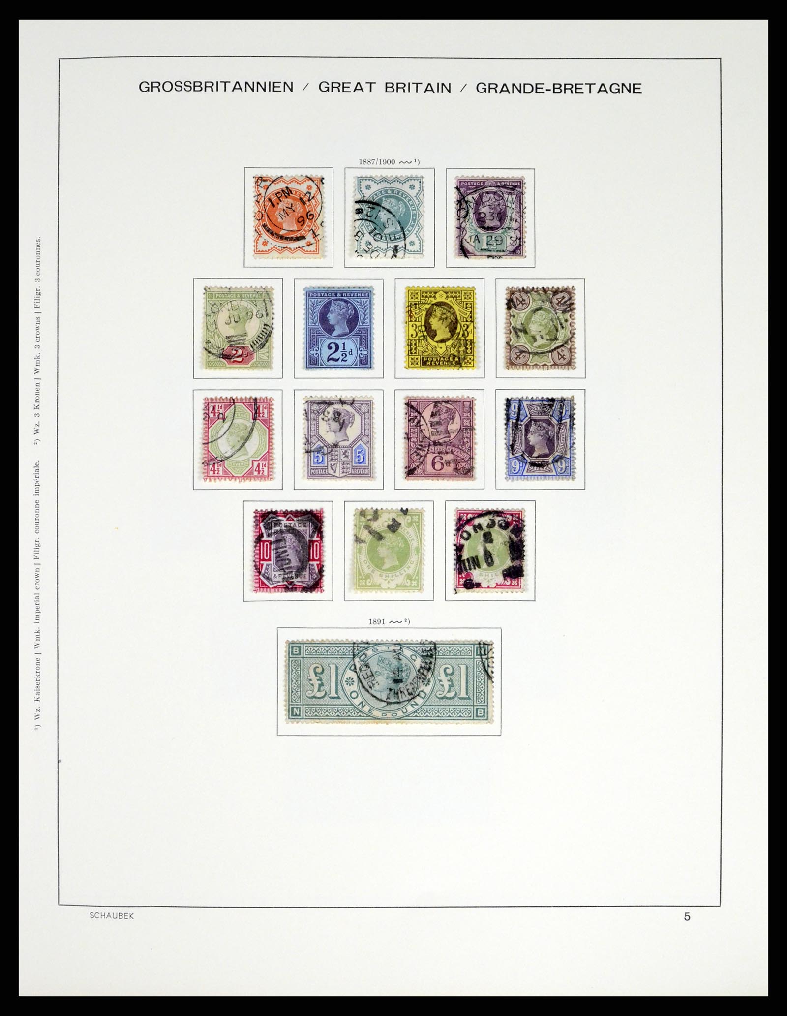 37585 006 - Stamp collection 37585 Great Britain supercollection 1840-2015.