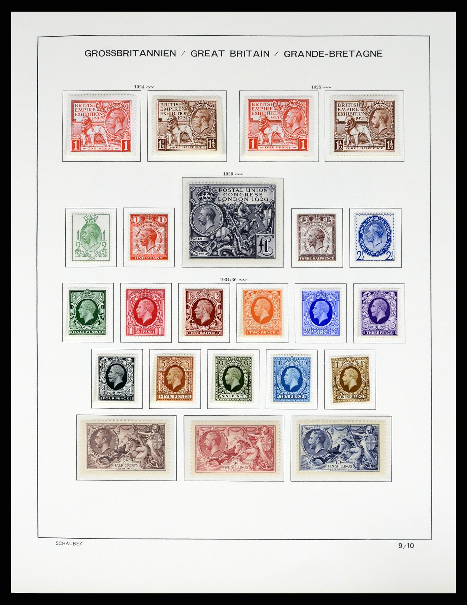 37585 010 - Stamp collection 37585 Great Britain supercollection 1840-2015.