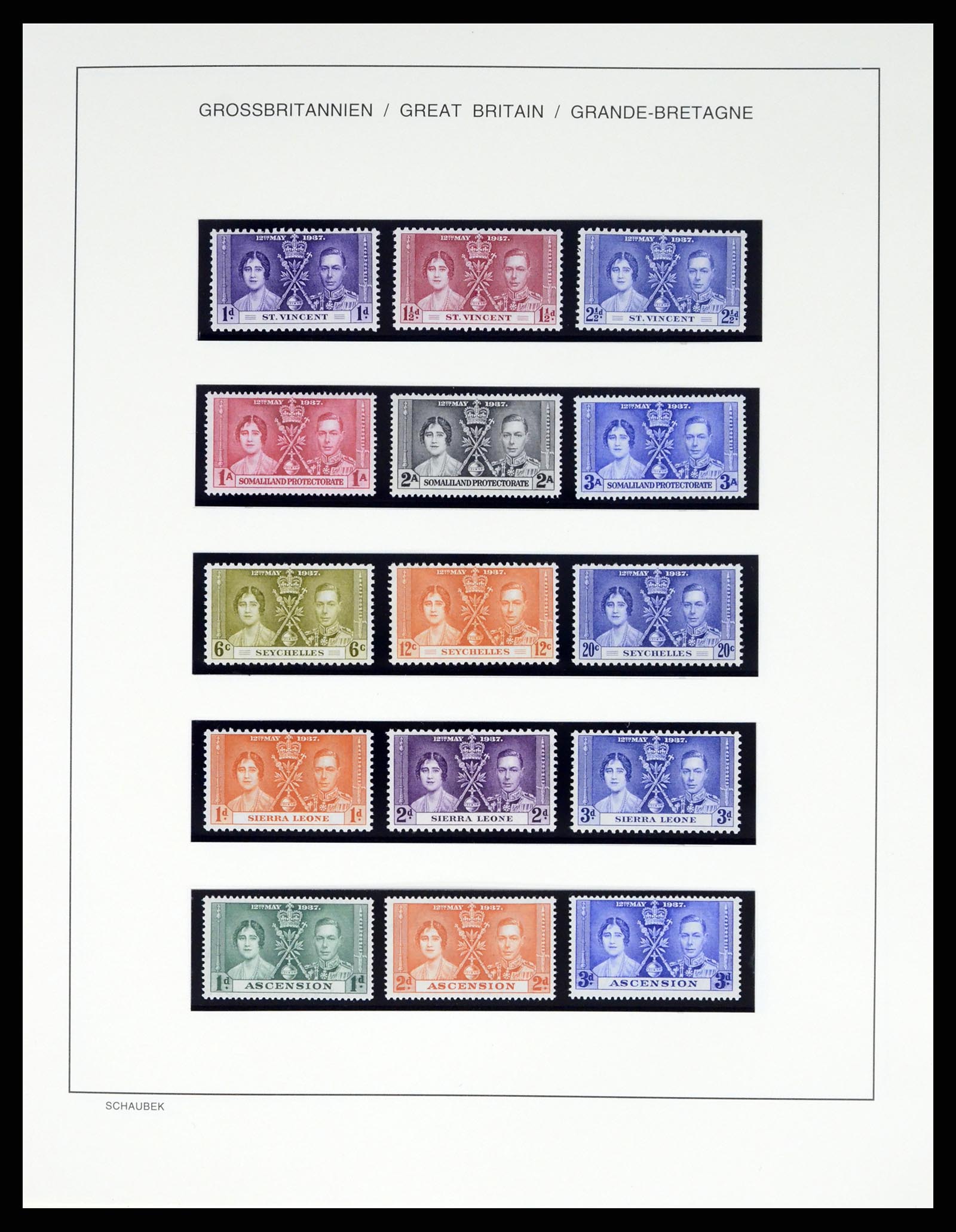 37585 014 - Stamp collection 37585 Great Britain supercollection 1840-2015.