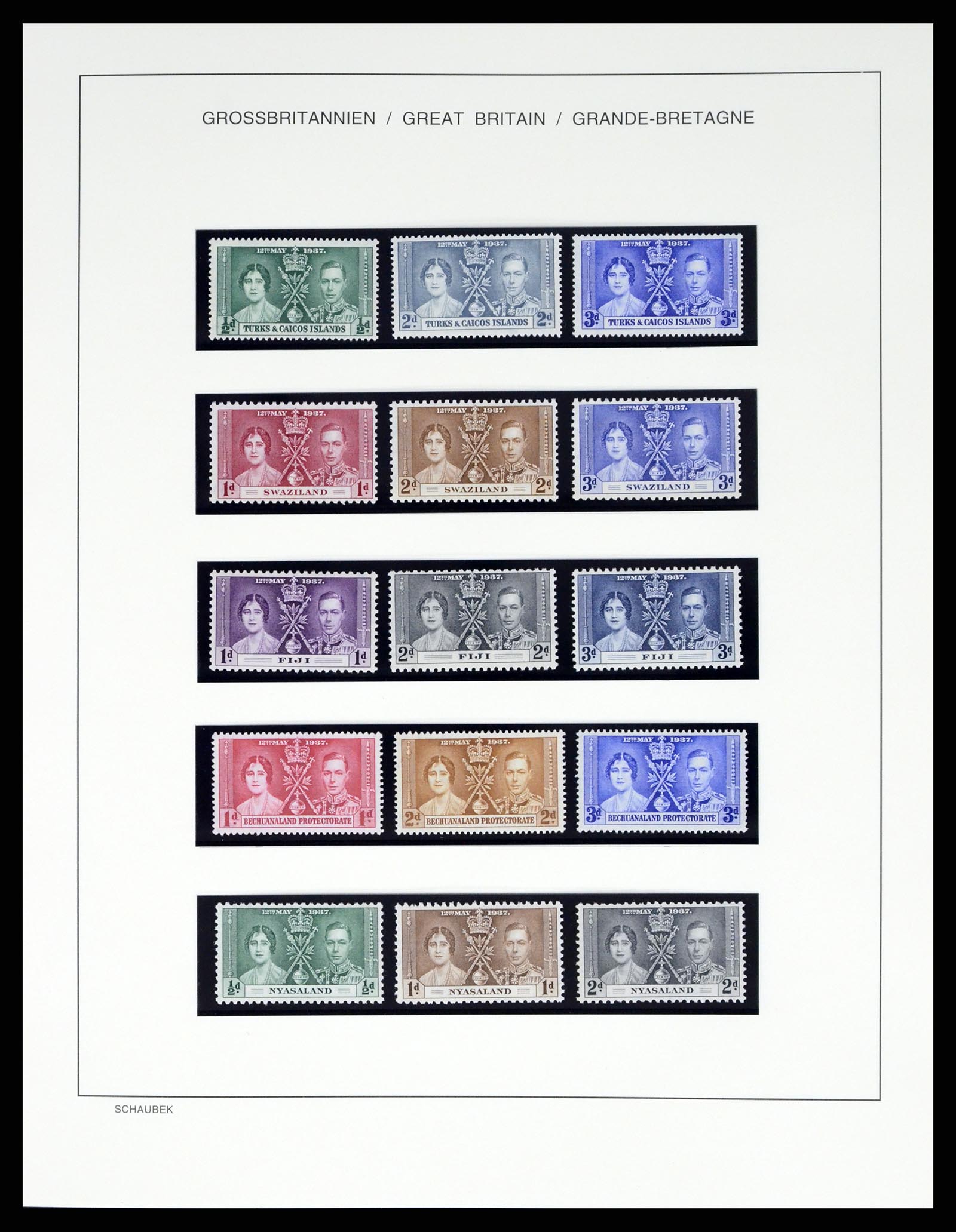 37585 019 - Stamp collection 37585 Great Britain supercollection 1840-2015.