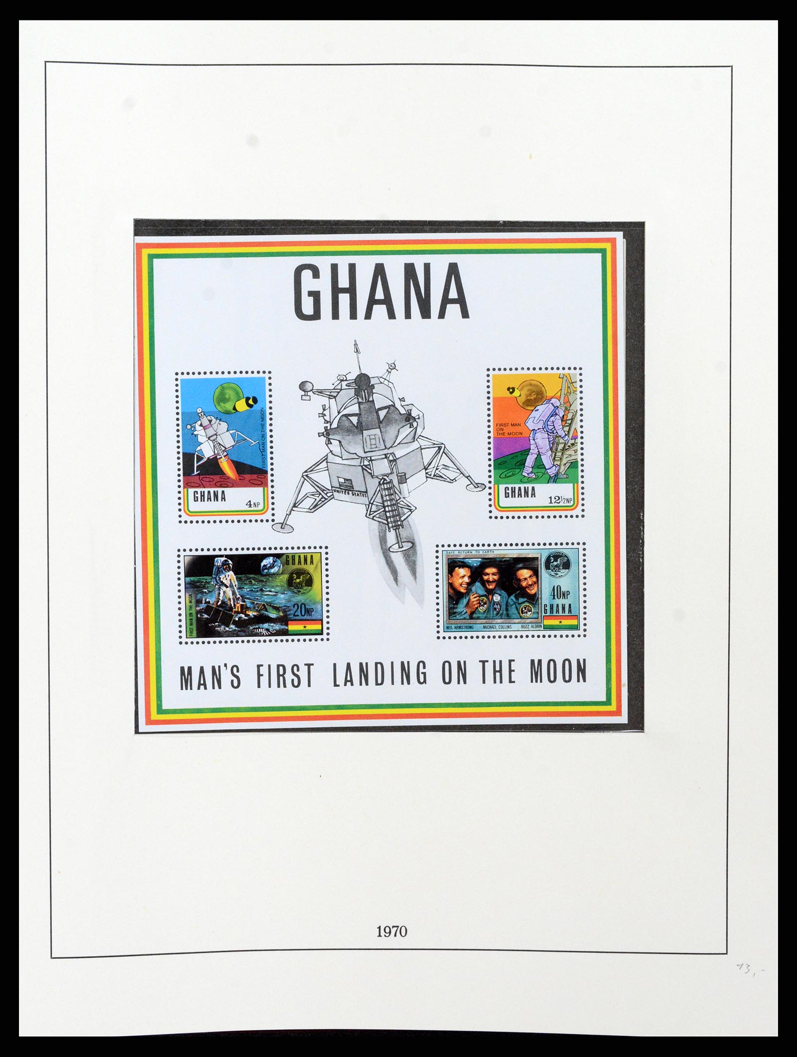 37586 060 - Postzegelverzameling 37586 Ghana 1957-1972.