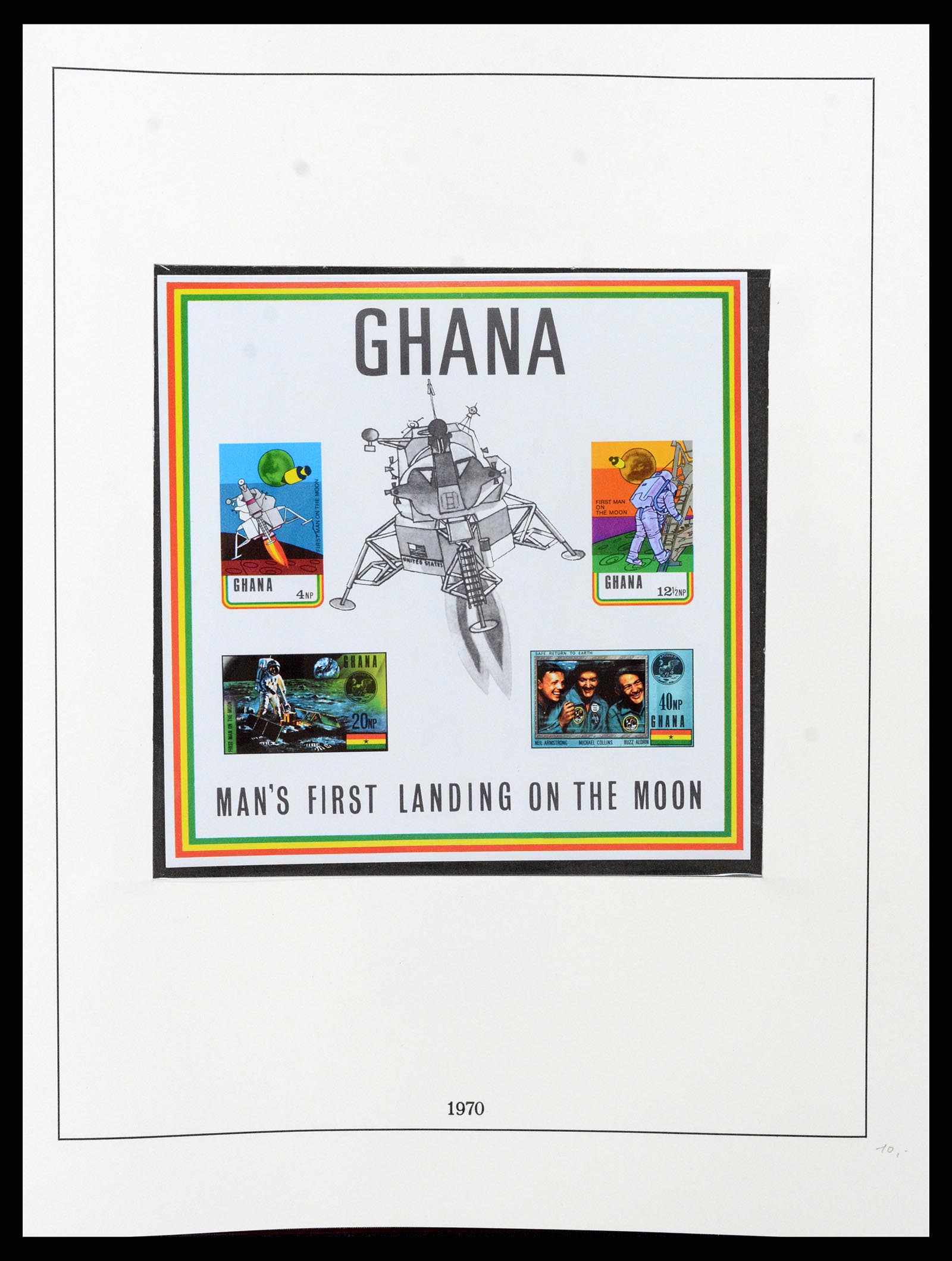 37586 061 - Postzegelverzameling 37586 Ghana 1957-1972.