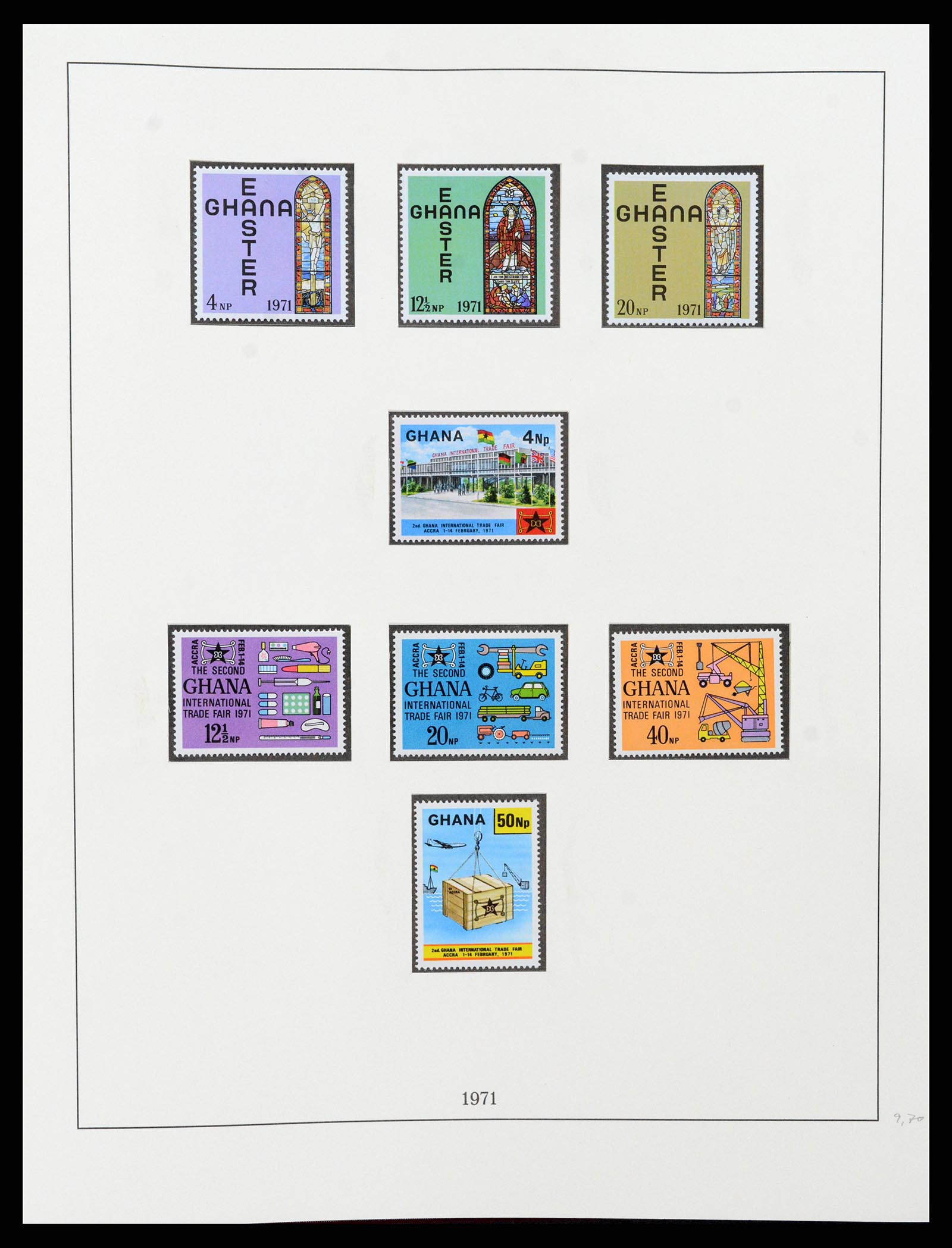 37586 067 - Postzegelverzameling 37586 Ghana 1957-1972.
