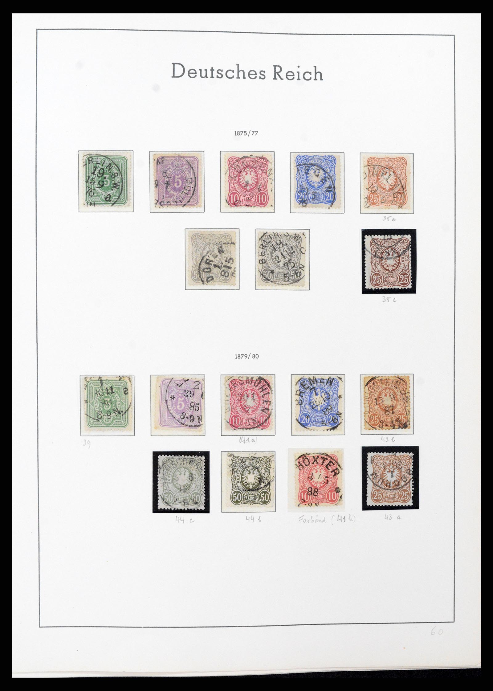37589 004 - Postzegelverzameling 37589 Duitse Rijk 1872-1945.