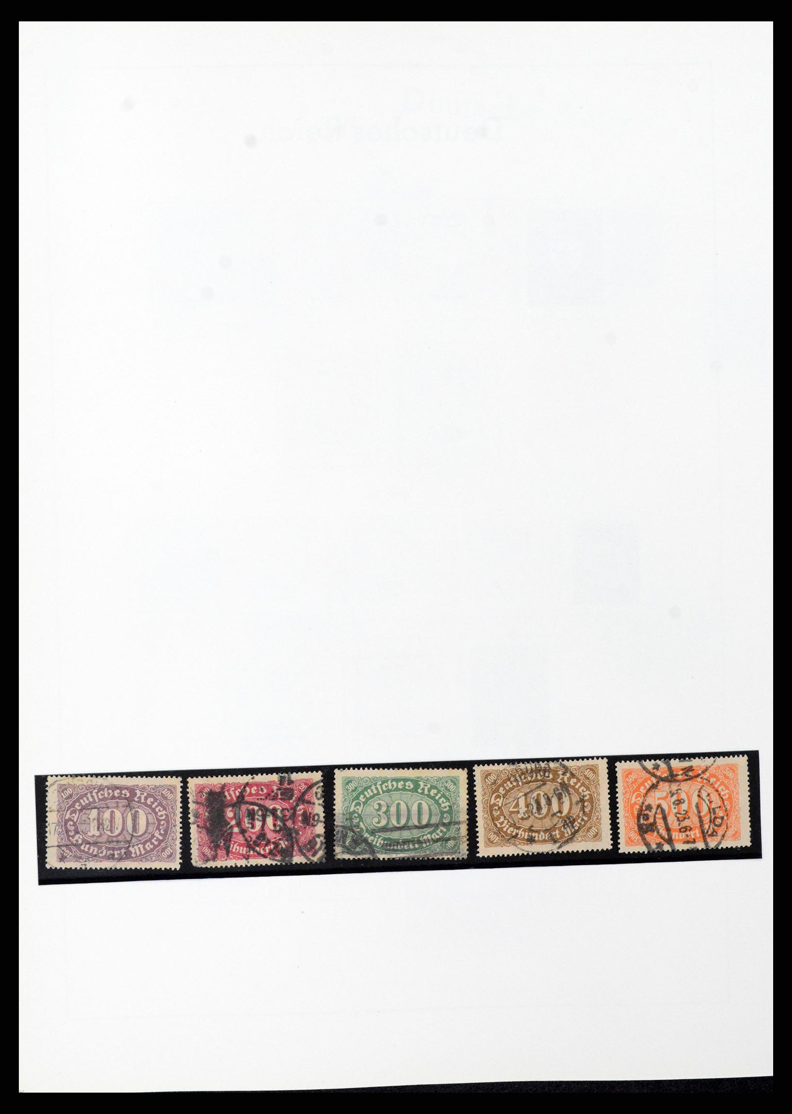 37589 019 - Stamp collection 37589 German Reich 1872-1945.