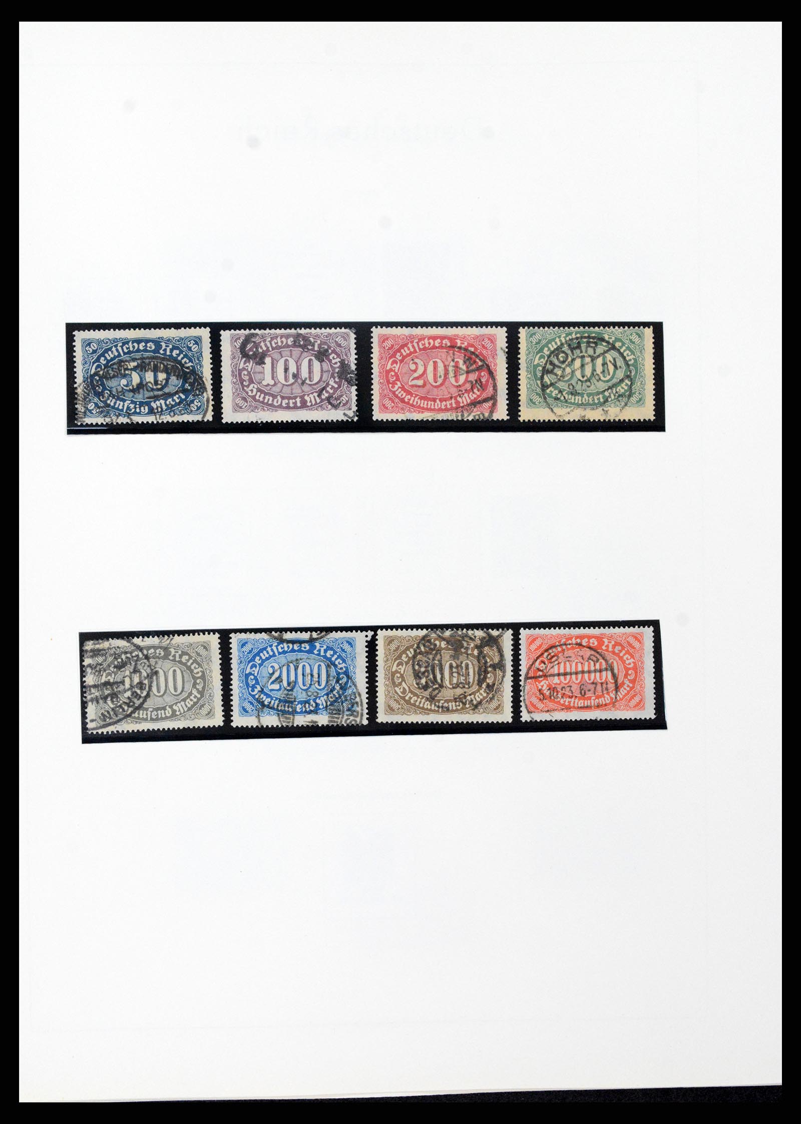 37589 022 - Stamp collection 37589 German Reich 1872-1945.