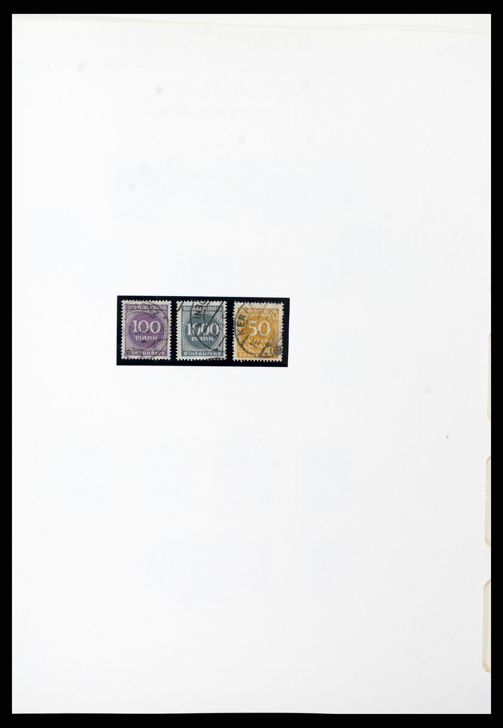 37589 026 - Postzegelverzameling 37589 Duitse Rijk 1872-1945.
