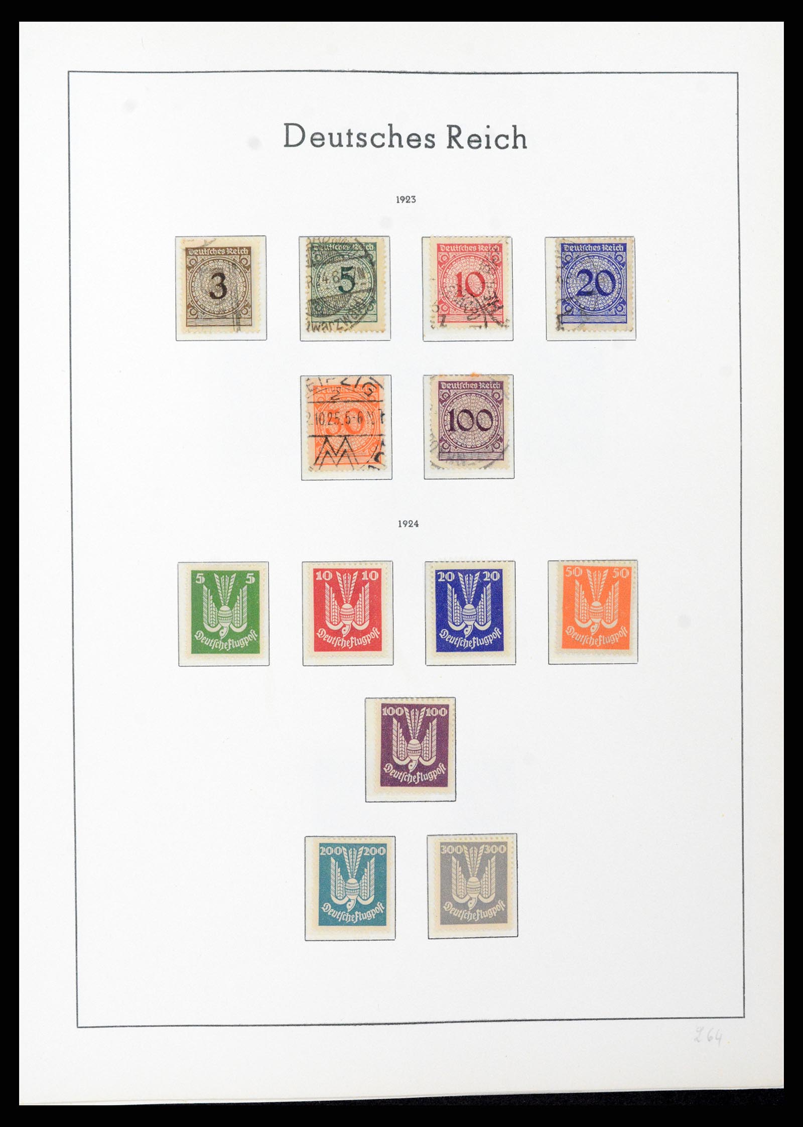 37589 033 - Stamp collection 37589 German Reich 1872-1945.