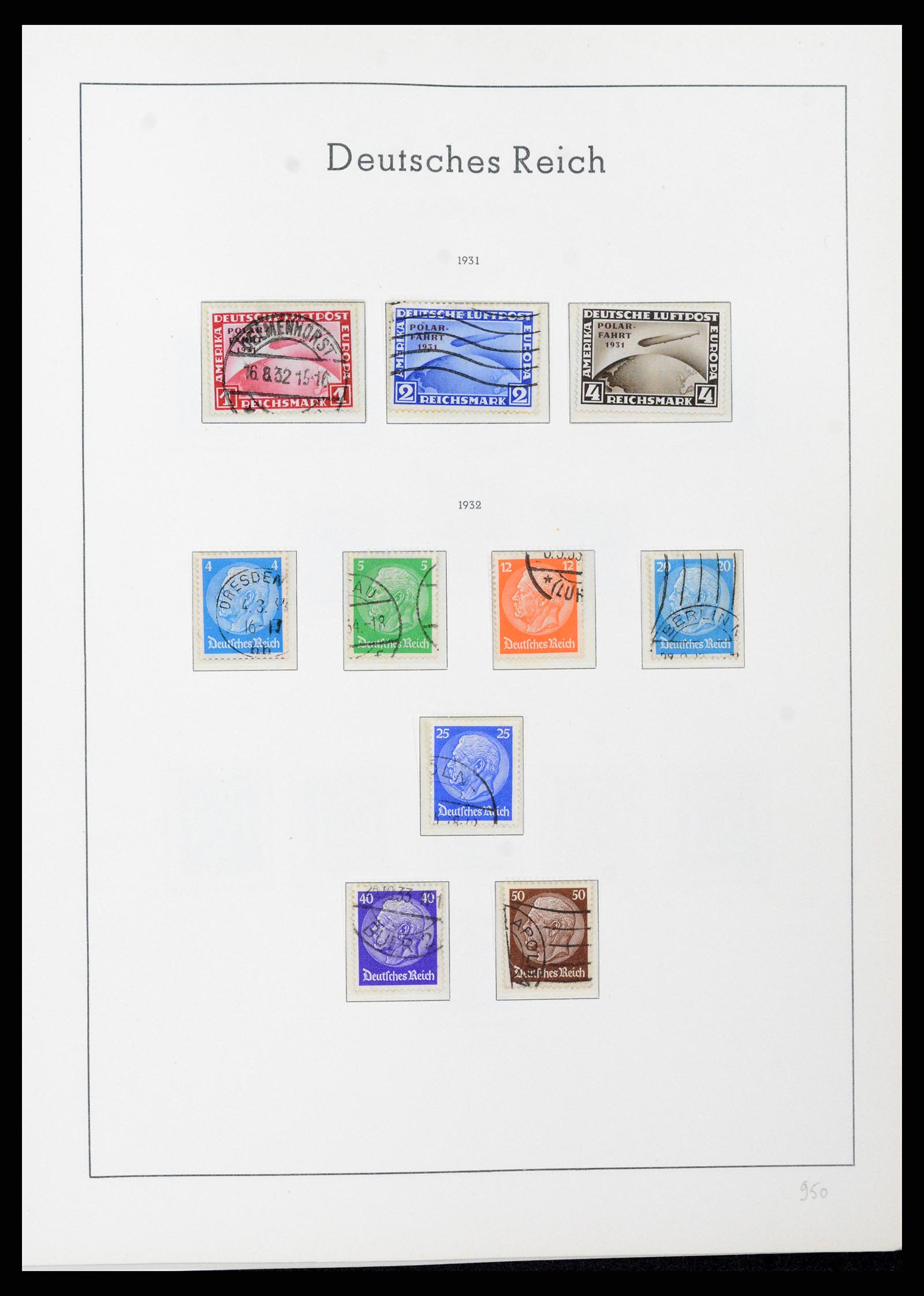 37589 043 - Stamp collection 37589 German Reich 1872-1945.