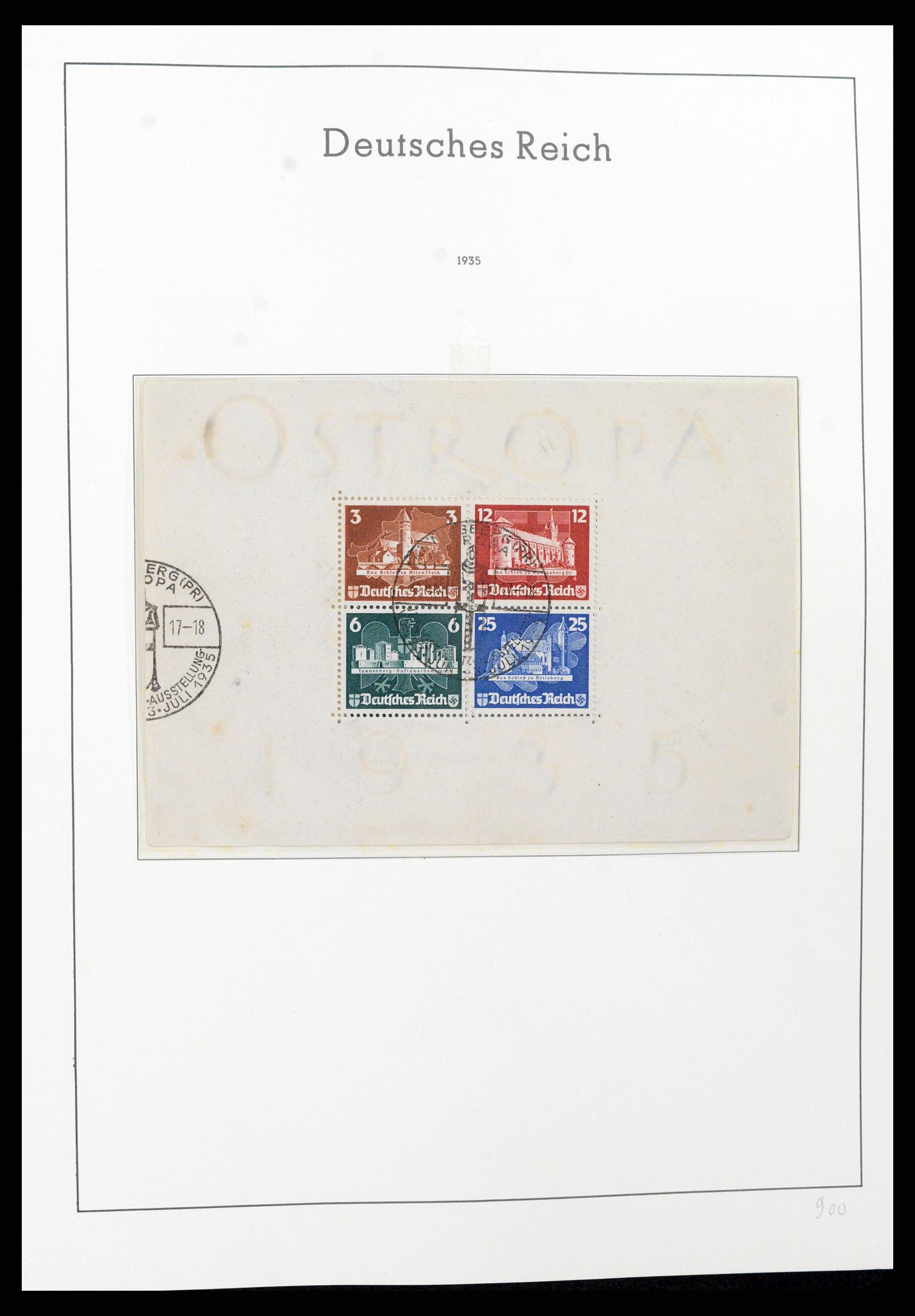 37589 064 - Postzegelverzameling 37589 Duitse Rijk 1872-1945.