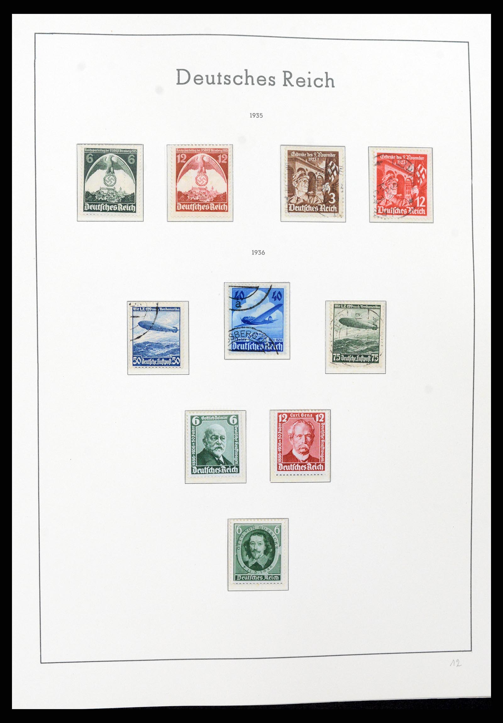 37589 066 - Postzegelverzameling 37589 Duitse Rijk 1872-1945.