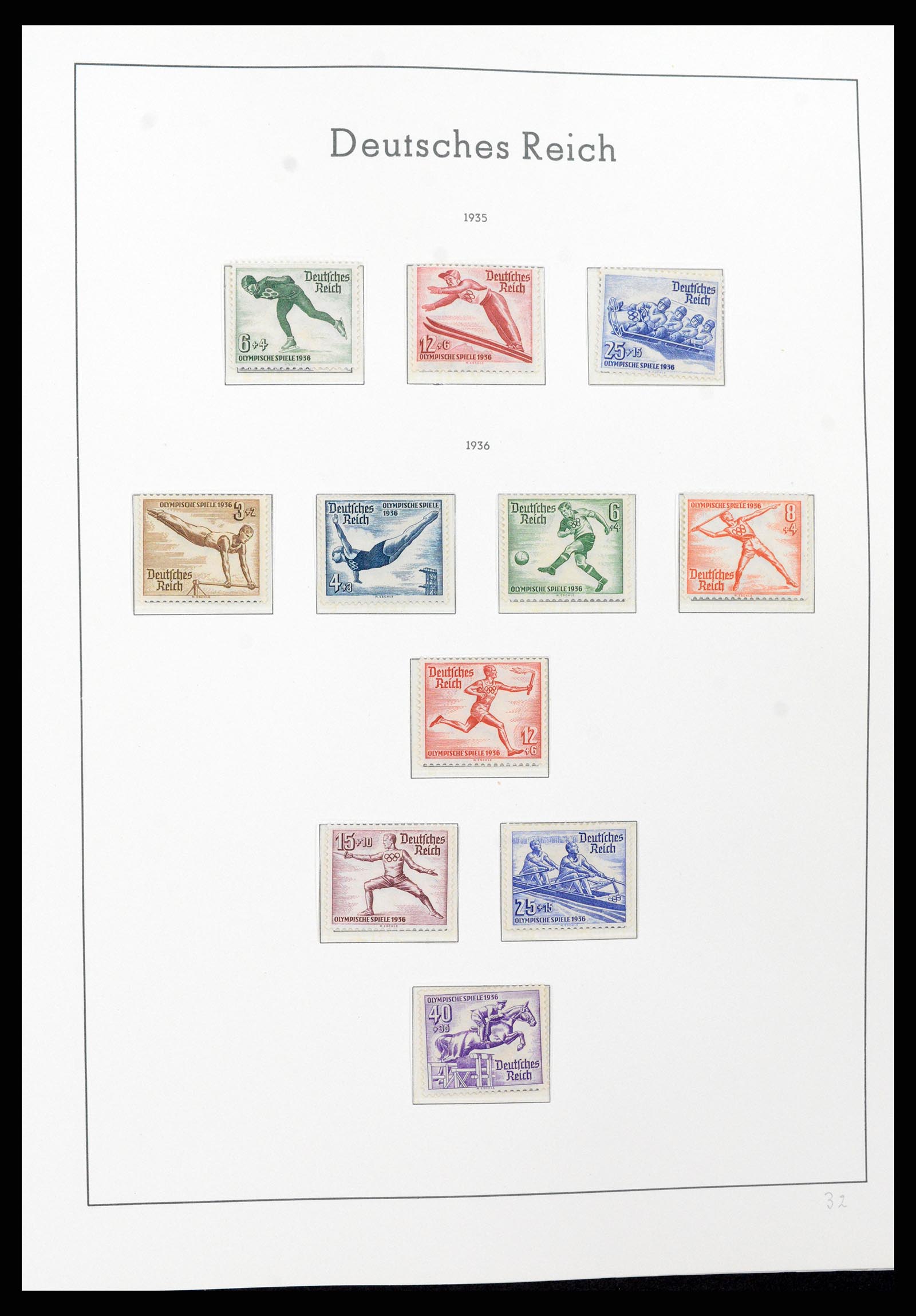 37589 067 - Postzegelverzameling 37589 Duitse Rijk 1872-1945.
