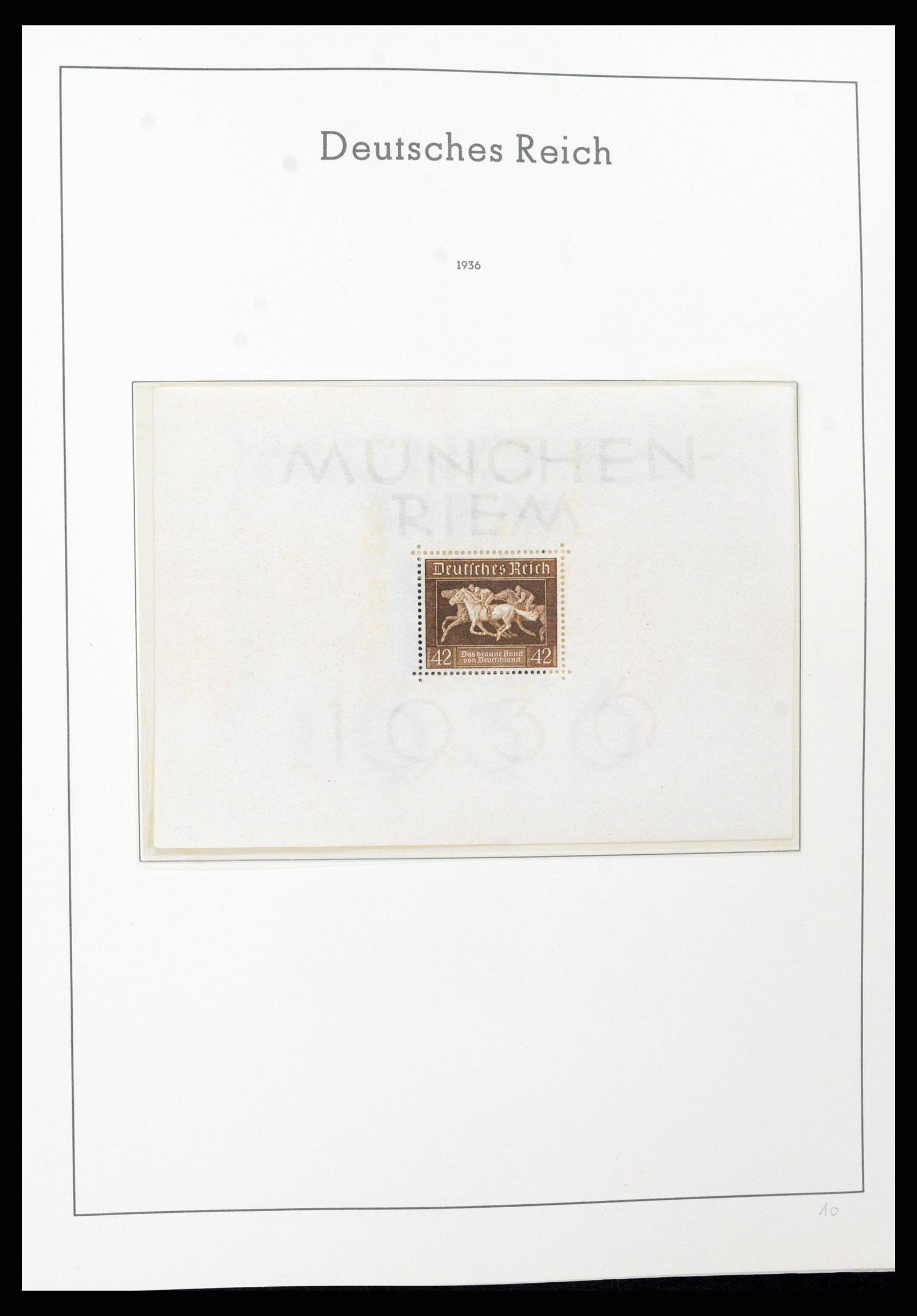37589 070 - Postzegelverzameling 37589 Duitse Rijk 1872-1945.