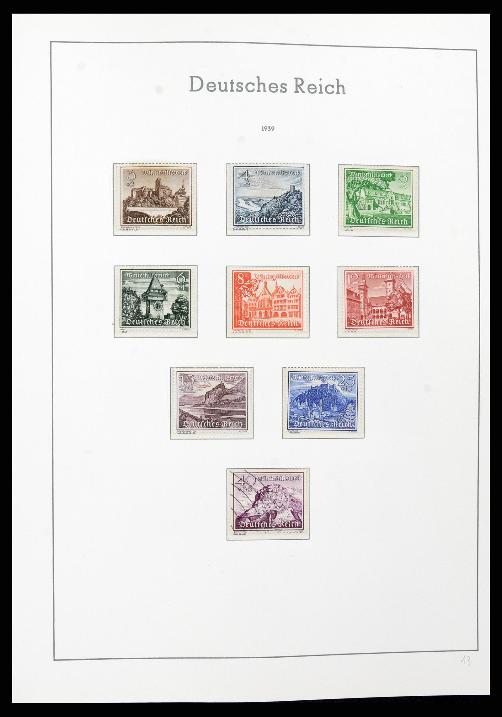 37589 085 - Postzegelverzameling 37589 Duitse Rijk 1872-1945.