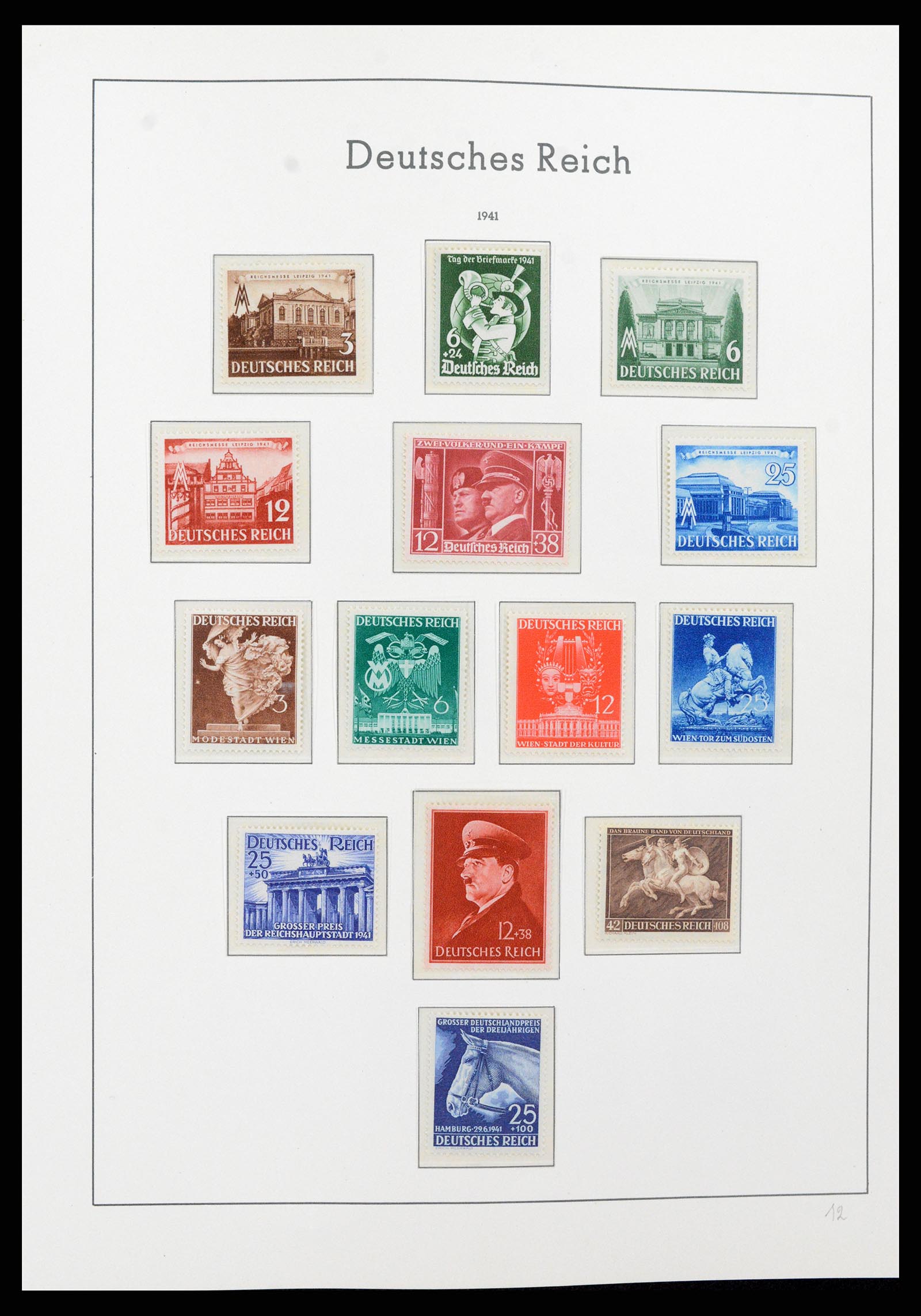 37589 088 - Postzegelverzameling 37589 Duitse Rijk 1872-1945.