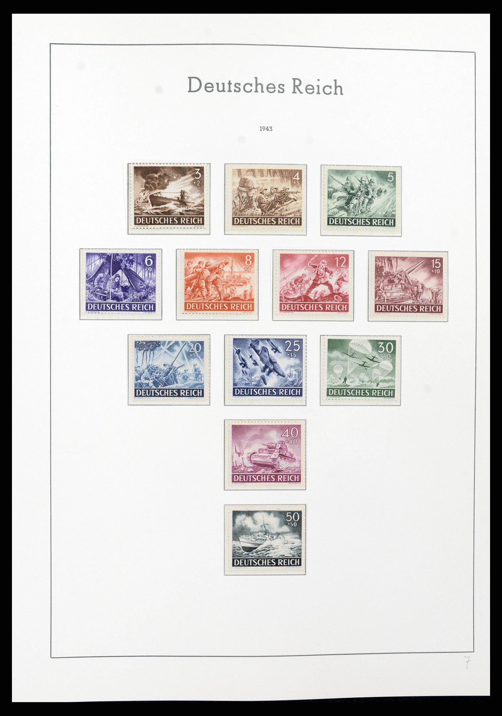 37589 094 - Postzegelverzameling 37589 Duitse Rijk 1872-1945.