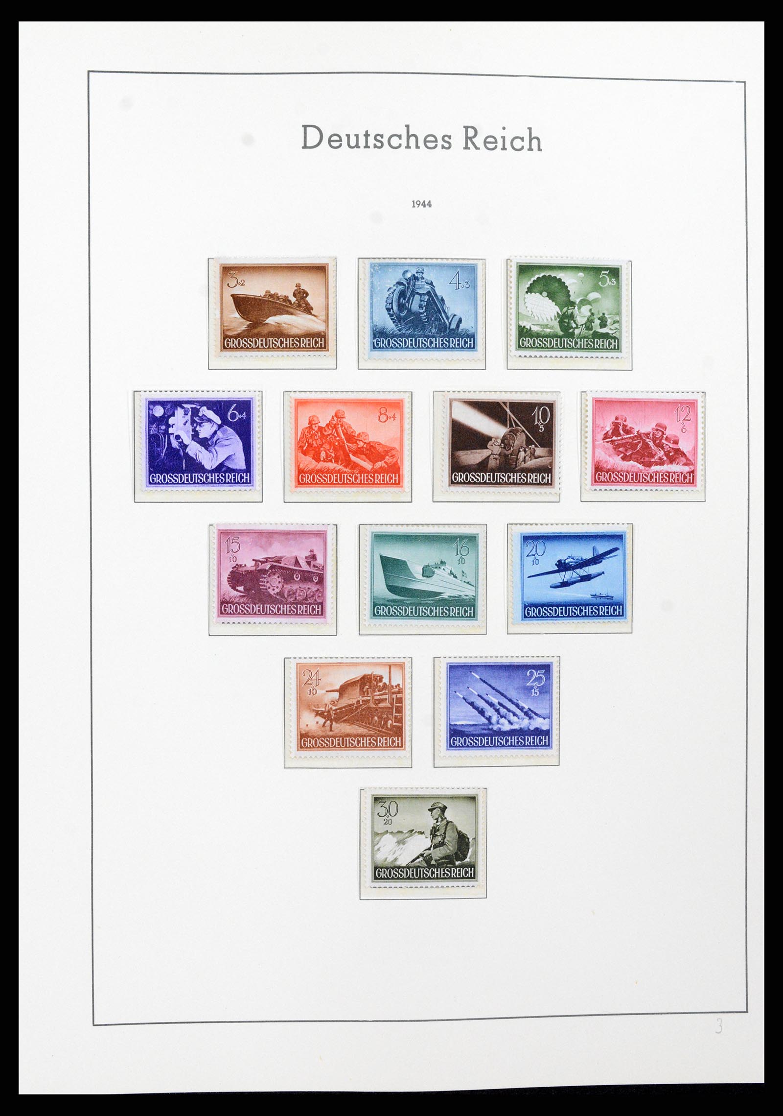 37589 098 - Postzegelverzameling 37589 Duitse Rijk 1872-1945.