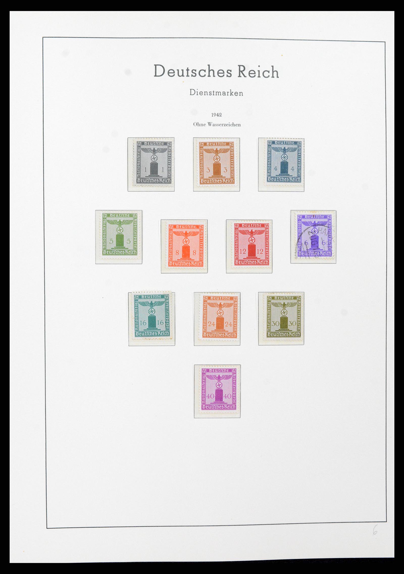 37589 105 - Postzegelverzameling 37589 Duitse Rijk 1872-1945.