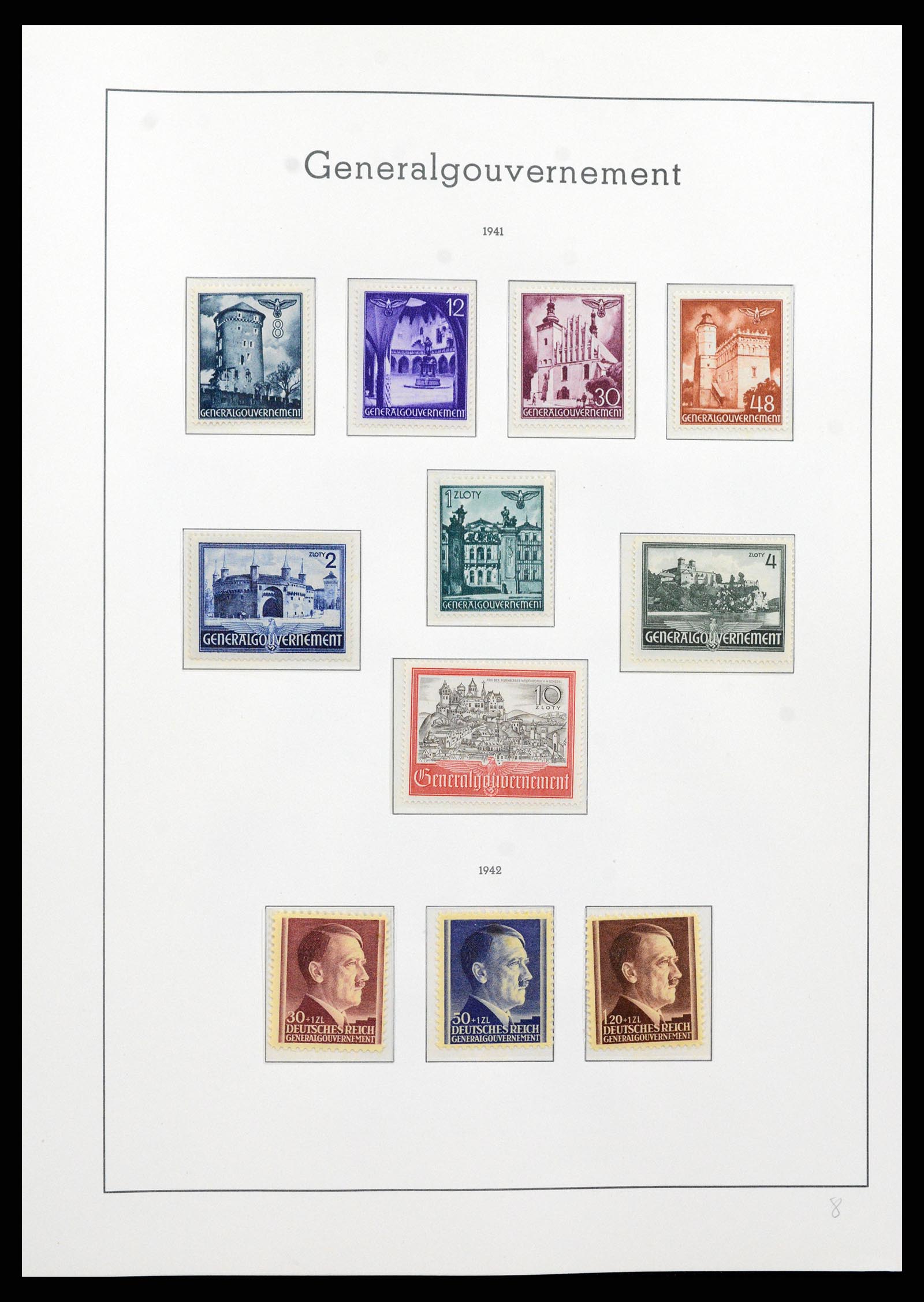 37589 126 - Postzegelverzameling 37589 Duitse Rijk 1872-1945.