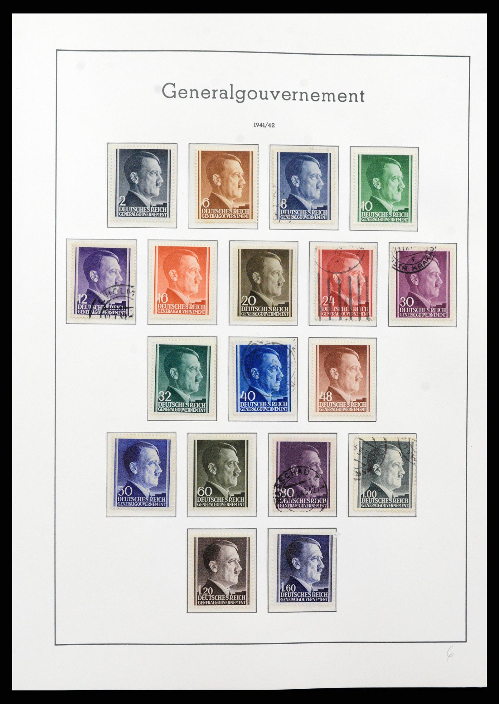 37589 127 - Postzegelverzameling 37589 Duitse Rijk 1872-1945.