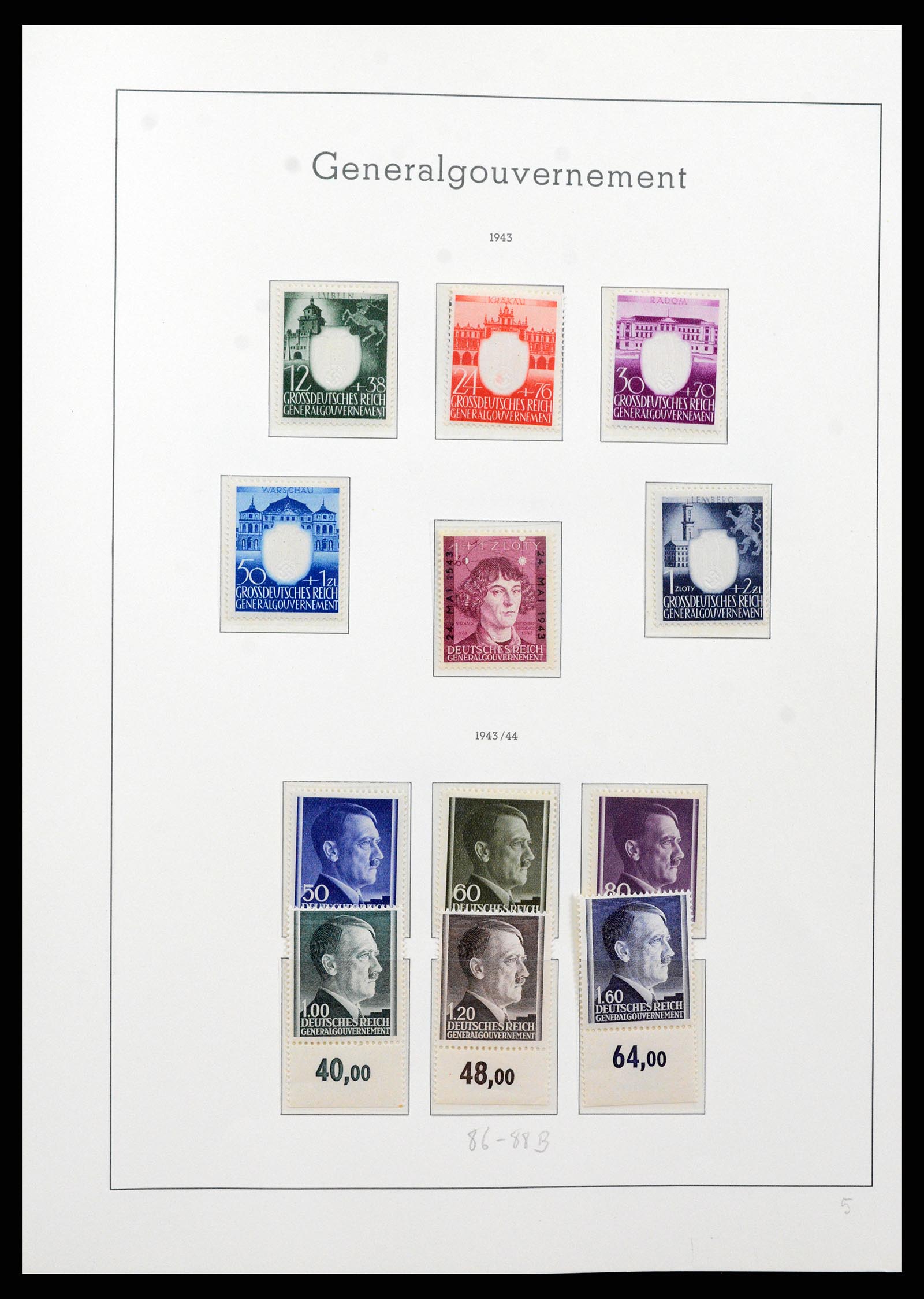 37589 129 - Postzegelverzameling 37589 Duitse Rijk 1872-1945.