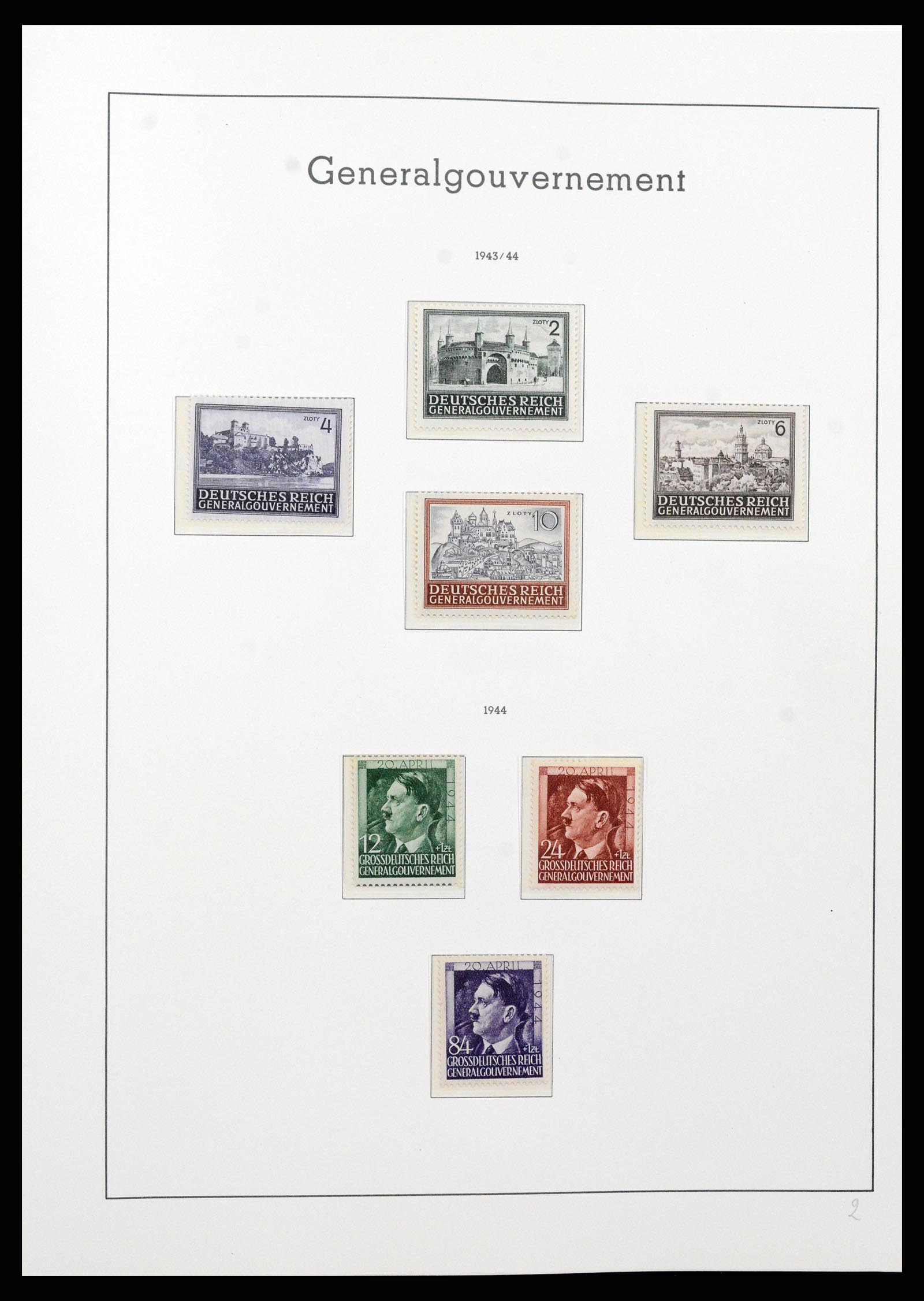 37589 130 - Postzegelverzameling 37589 Duitse Rijk 1872-1945.