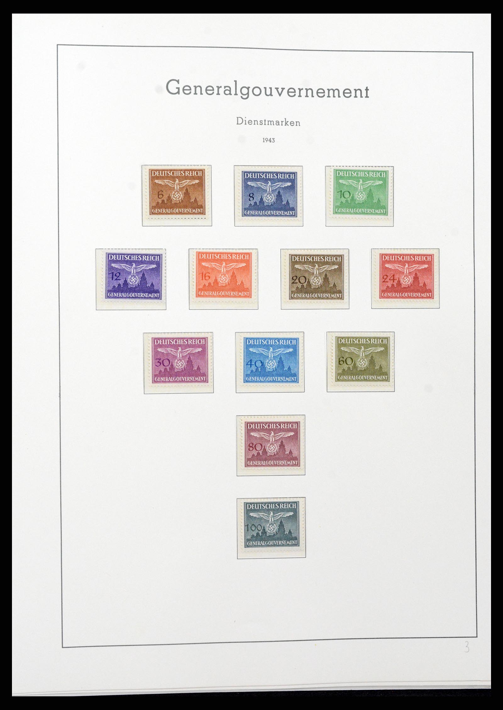 37589 134 - Postzegelverzameling 37589 Duitse Rijk 1872-1945.