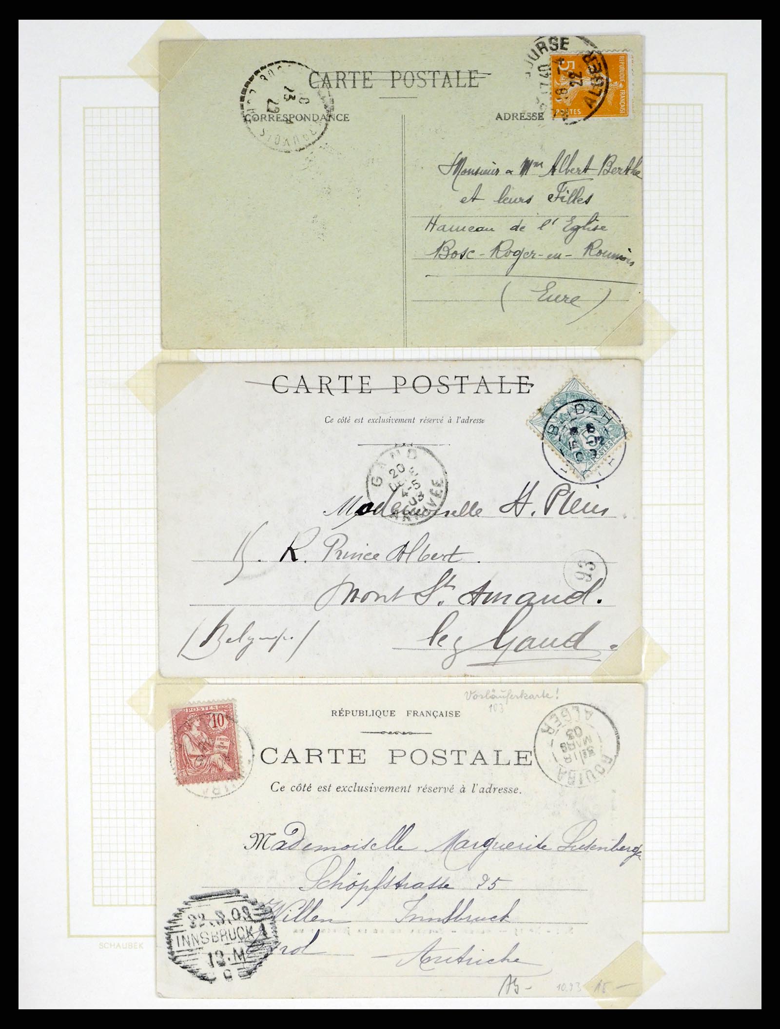 37590 009 - Postzegelverzameling 37590 Franse Kolonien 1849-1975.