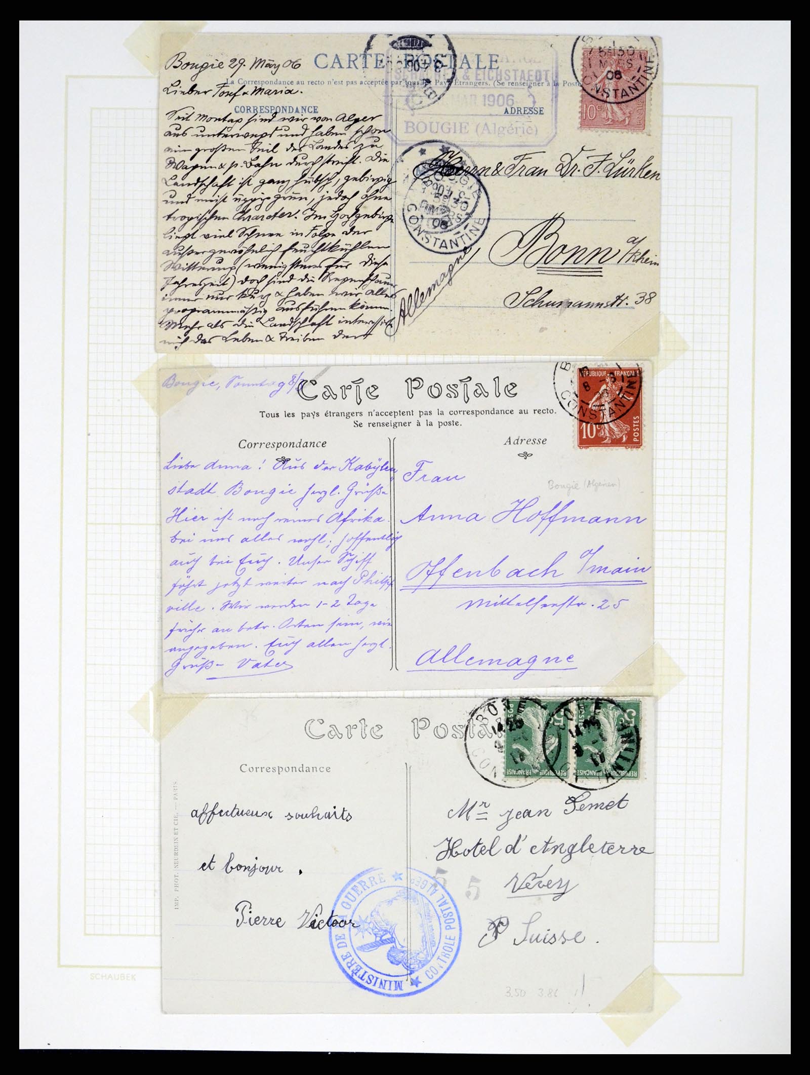 37590 013 - Postzegelverzameling 37590 Franse Kolonien 1849-1975.