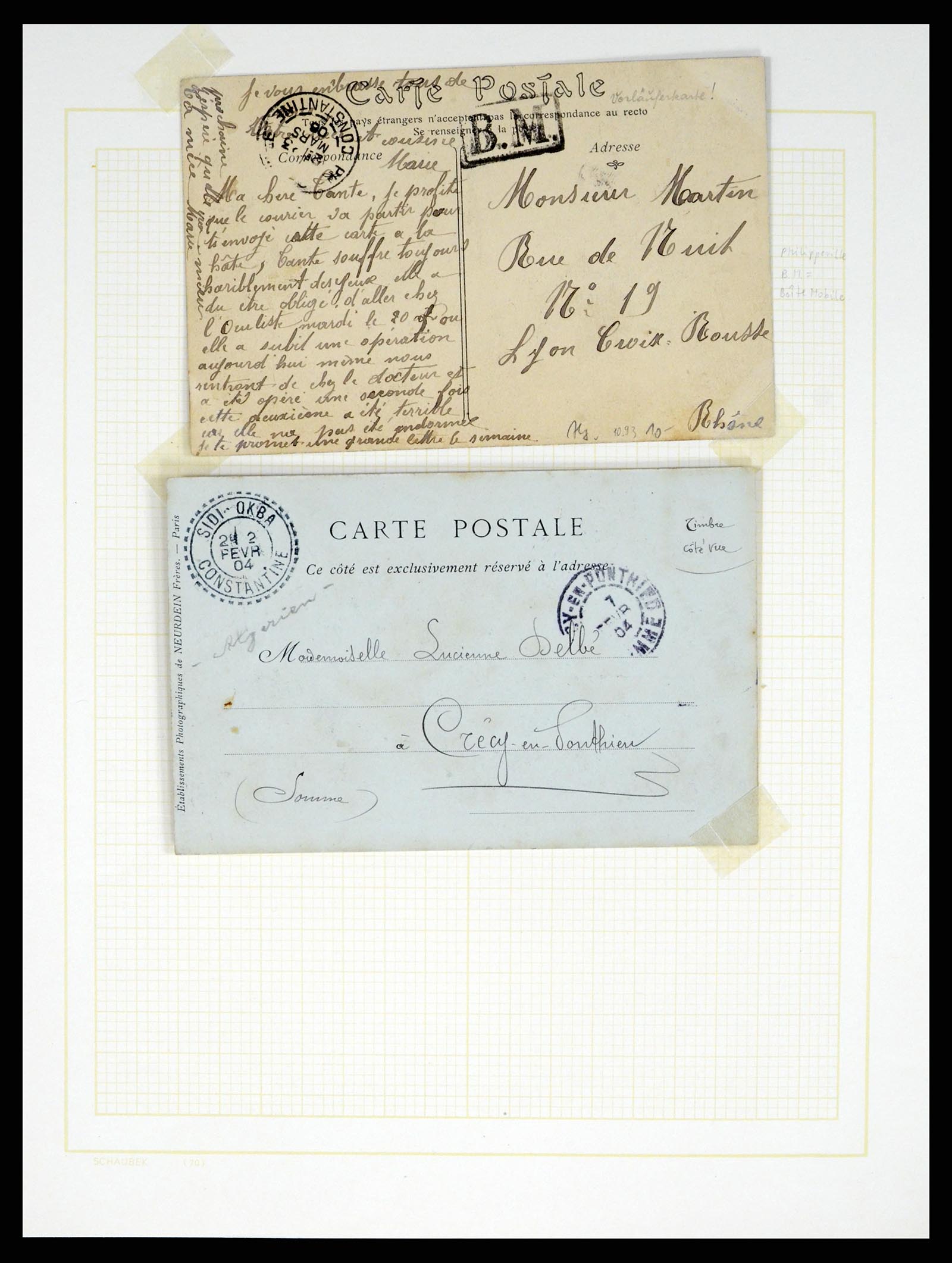 37590 015 - Postzegelverzameling 37590 Franse Kolonien 1849-1975.