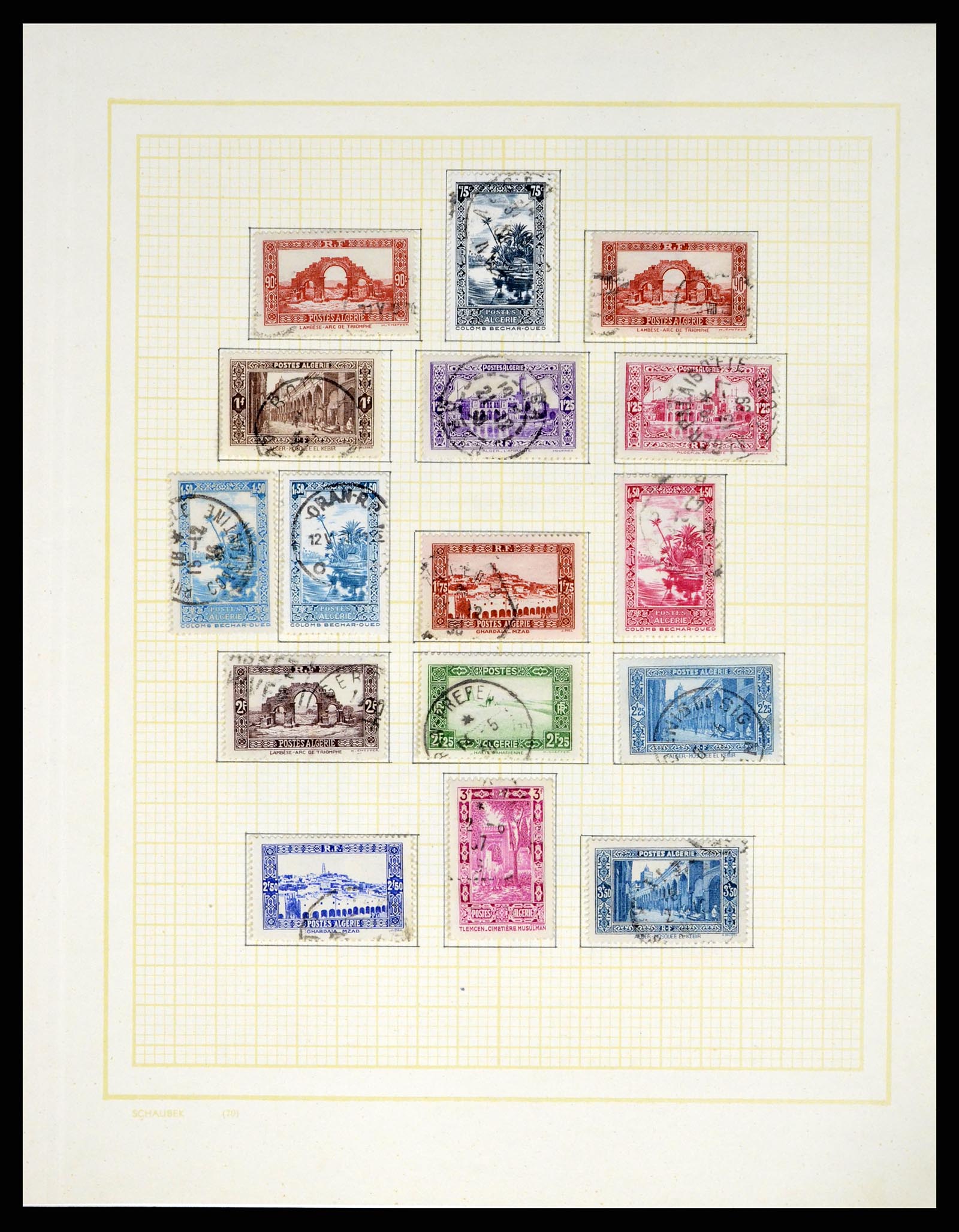 37590 028 - Postzegelverzameling 37590 Franse Kolonien 1849-1975.