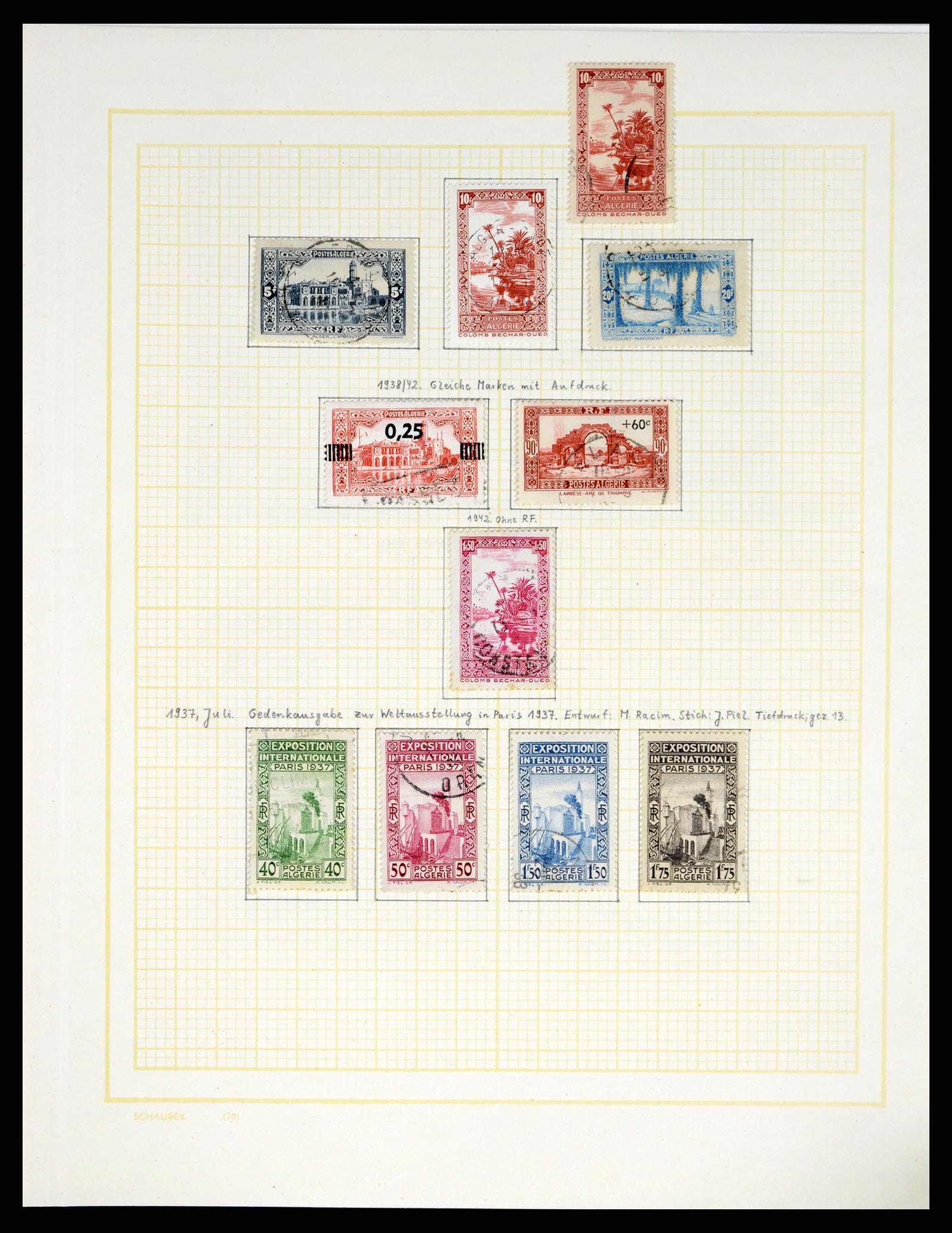 37590 029 - Postzegelverzameling 37590 Franse Kolonien 1849-1975.