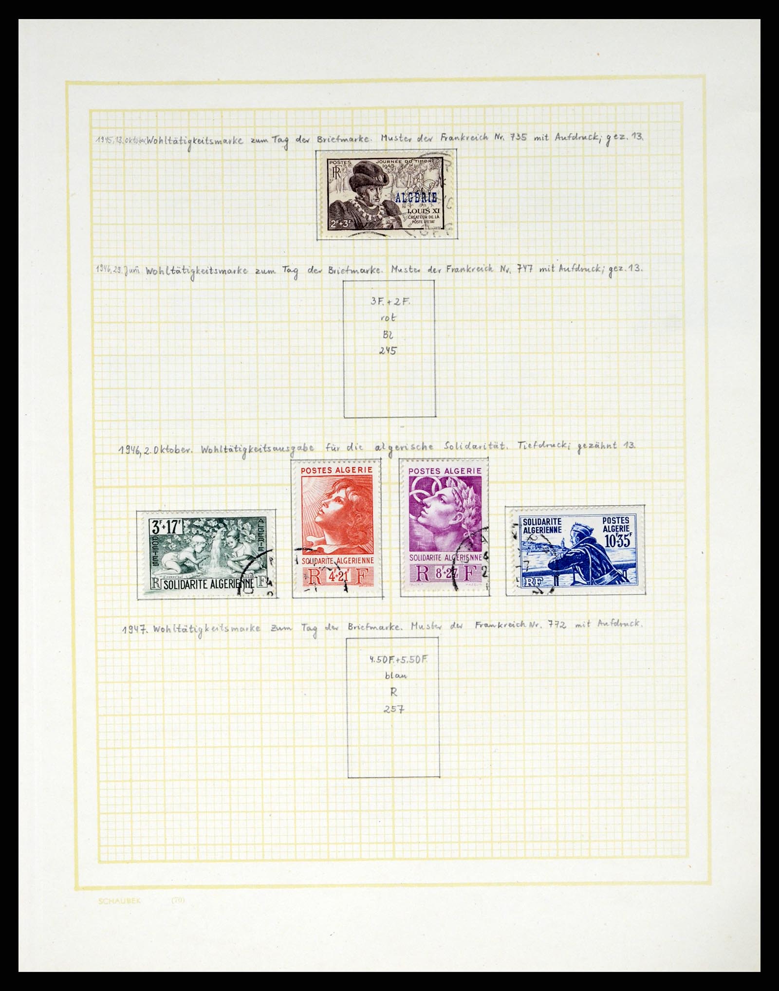 37590 040 - Stamp collection 37590 French Colonies 1849(!)-1975.