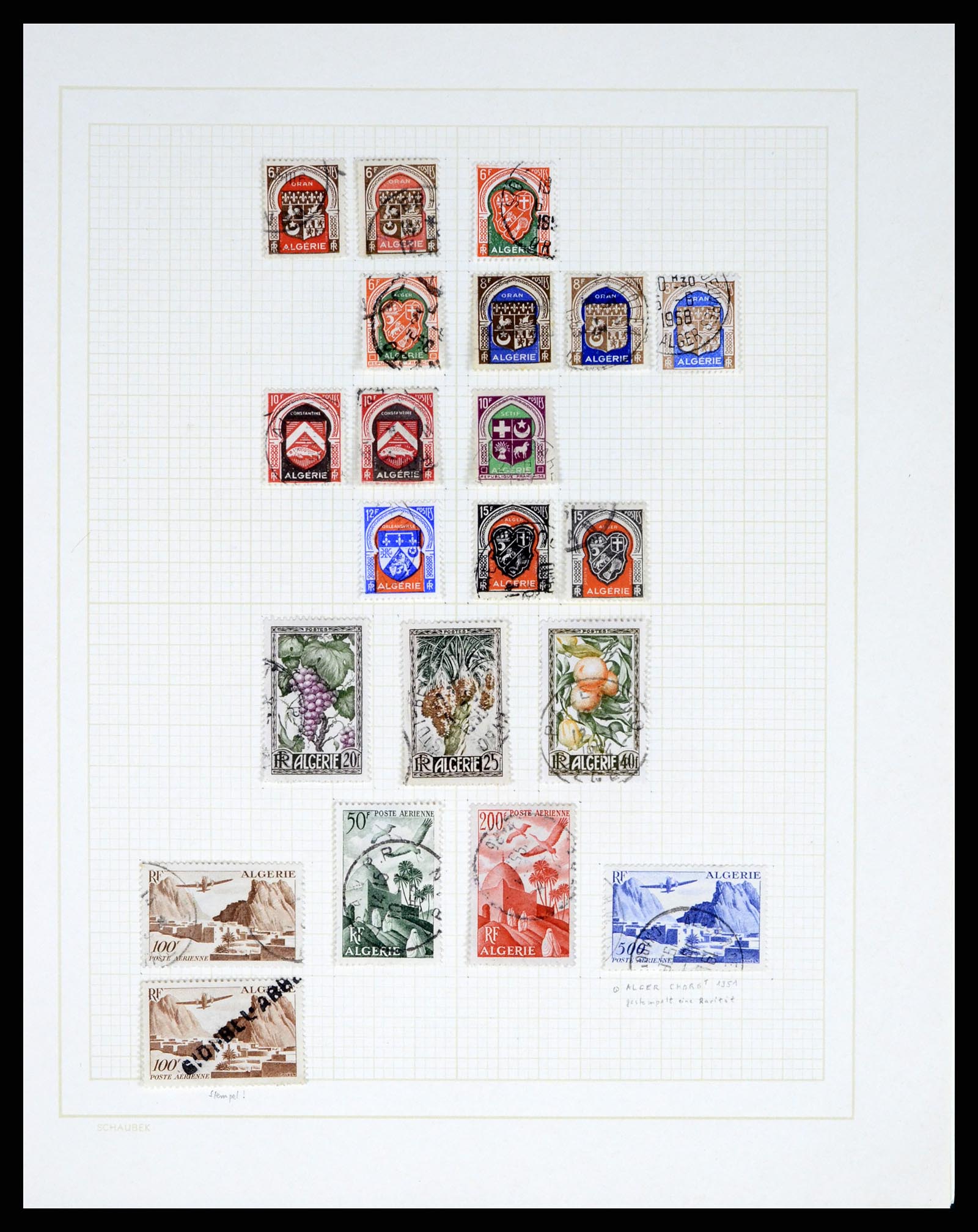 37590 043 - Postzegelverzameling 37590 Franse Kolonien 1849-1975.