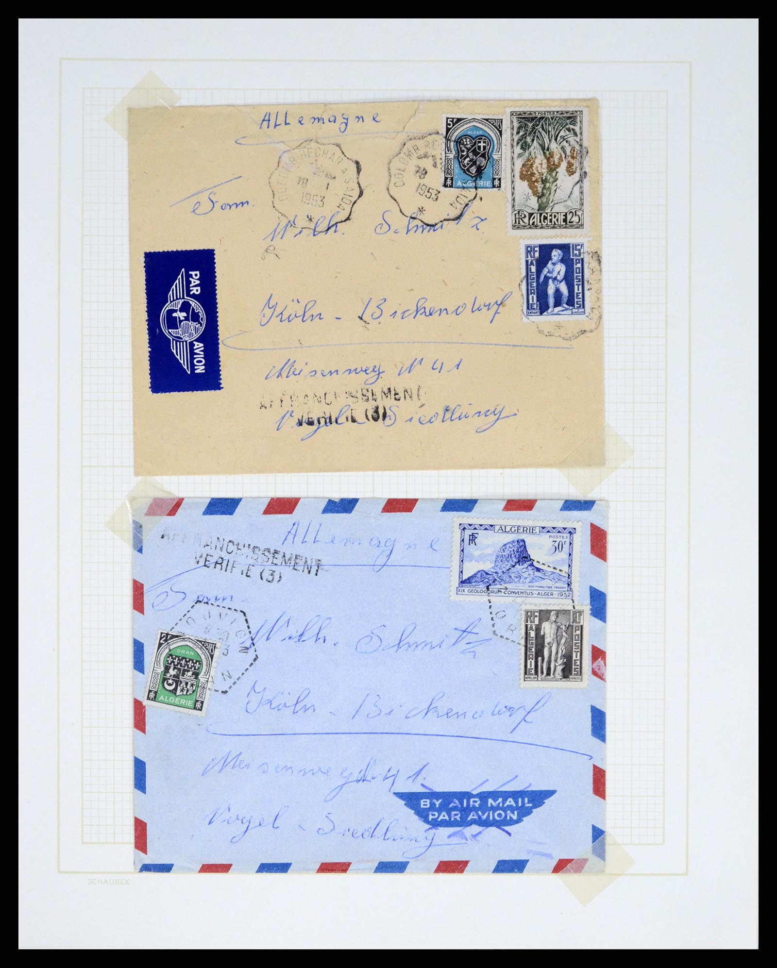 37590 050 - Postzegelverzameling 37590 Franse Kolonien 1849-1975.