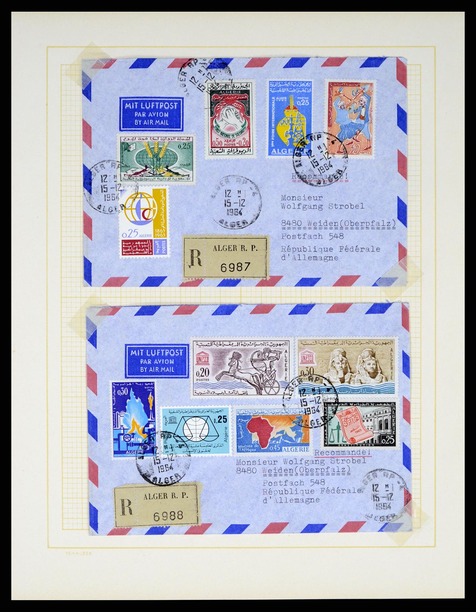 37590 069 - Stamp collection 37590 French Colonies 1849(!)-1975.