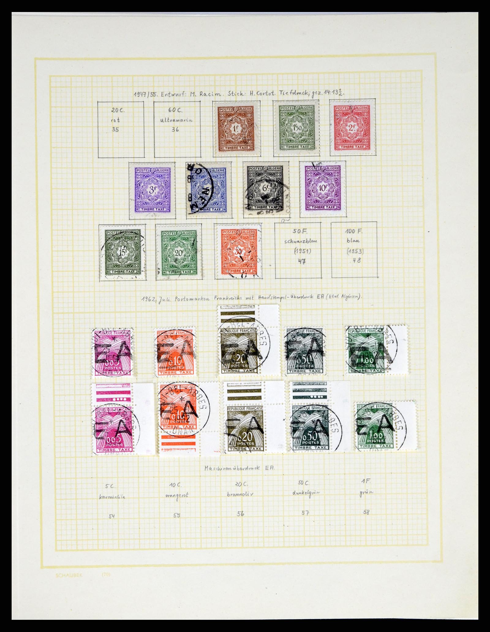 37590 080 - Stamp collection 37590 French Colonies 1849(!)-1975.