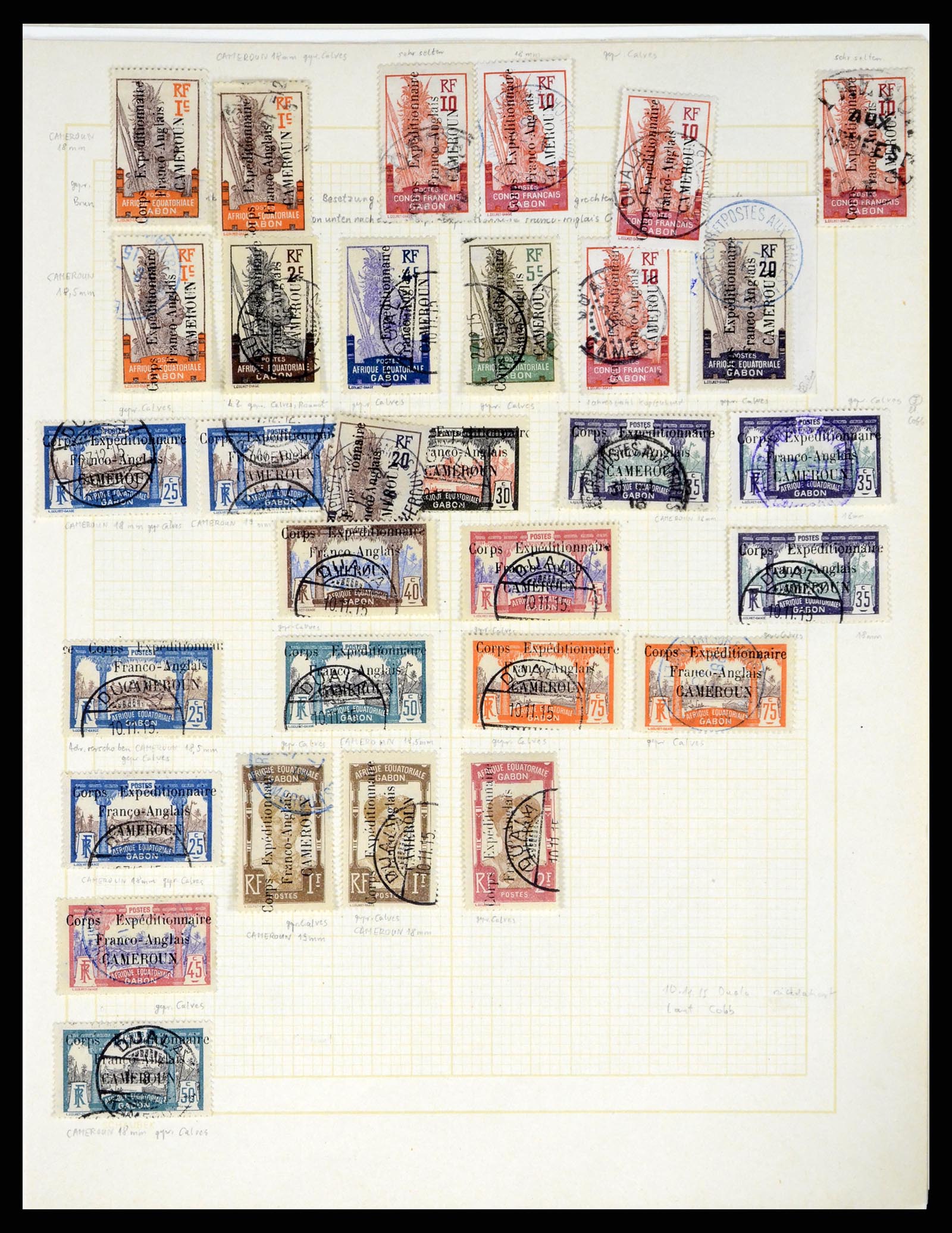 37590 088 - Stamp collection 37590 French Colonies 1849(!)-1975.