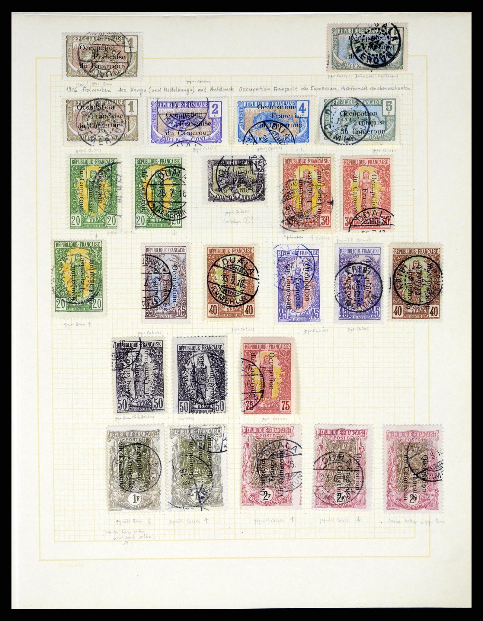 37590 089 - Stamp collection 37590 French Colonies 1849(!)-1975.