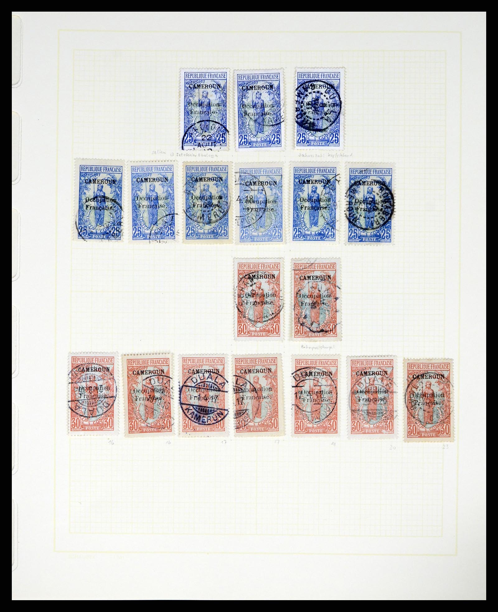 37590 094 - Stamp collection 37590 French Colonies 1849(!)-1975.