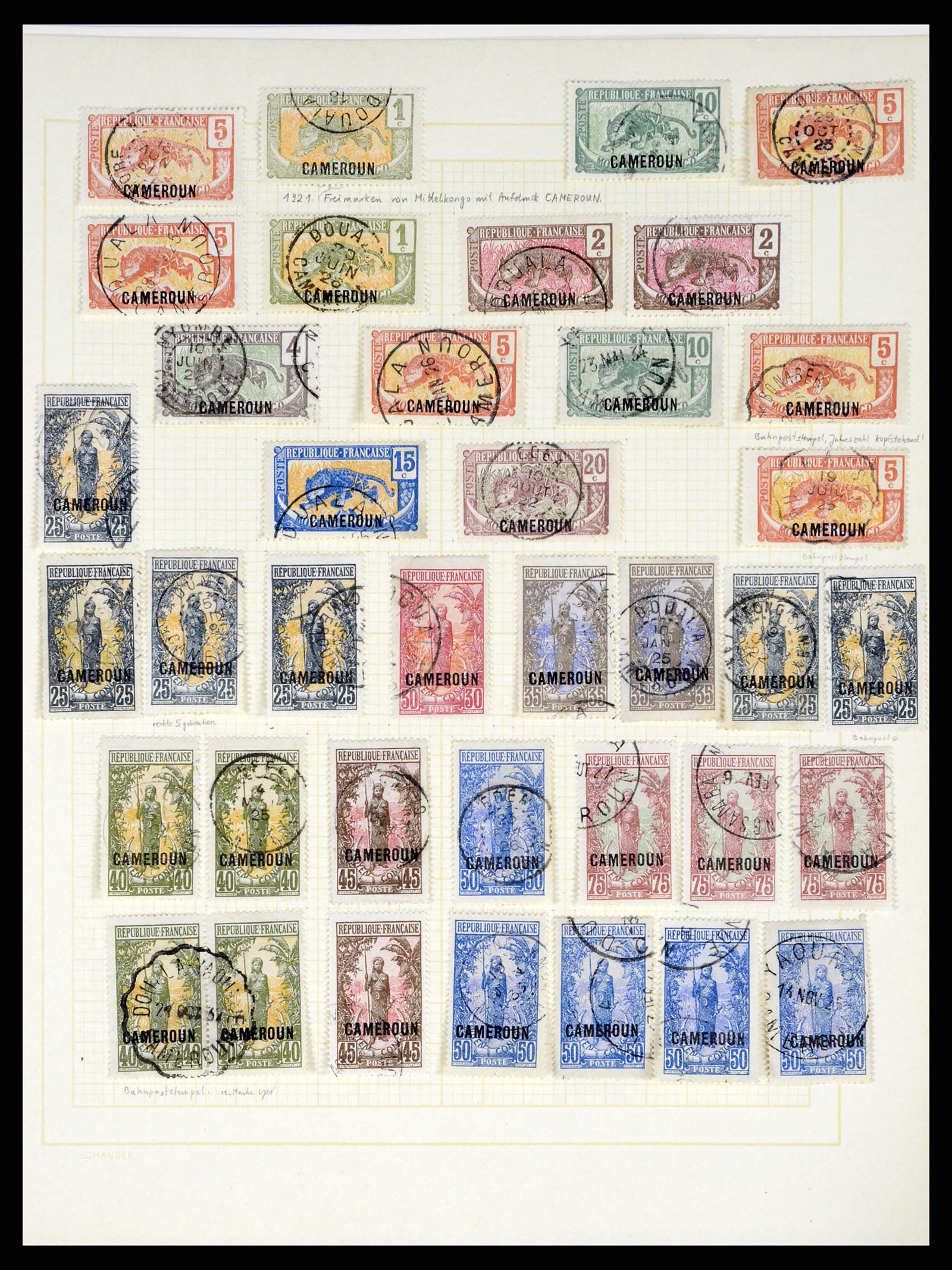 37590 098 - Stamp collection 37590 French Colonies 1849(!)-1975.