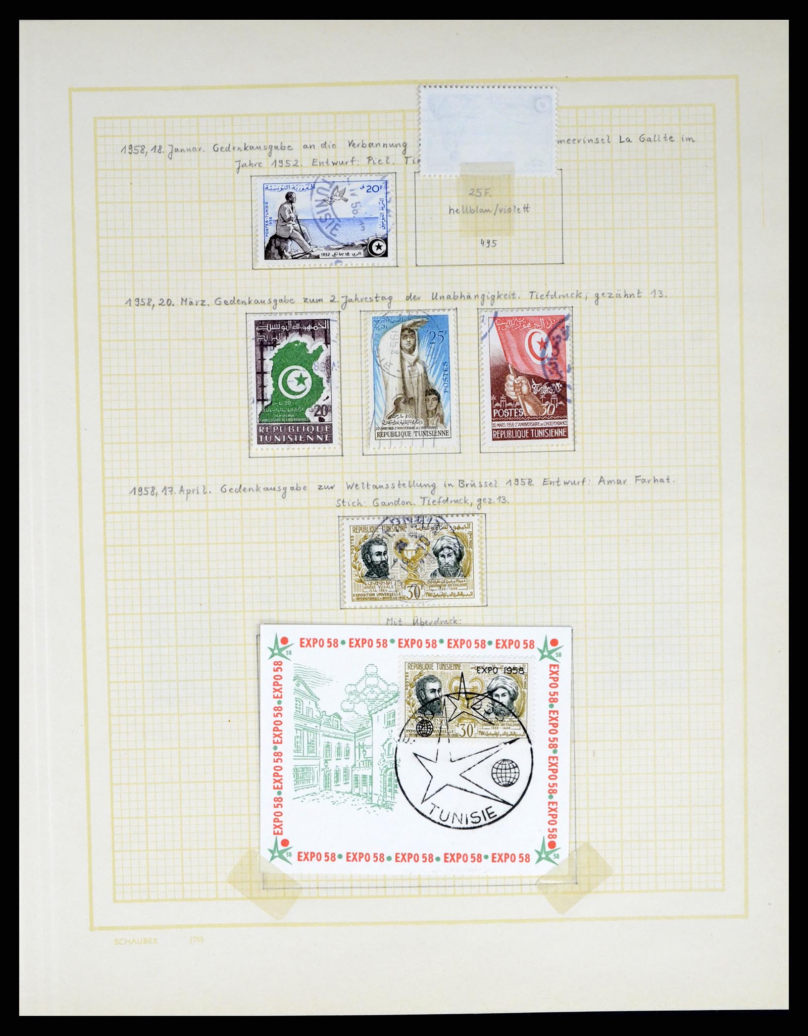 37590 597 - Stamp collection 37590 French Colonies 1849(!)-1975.