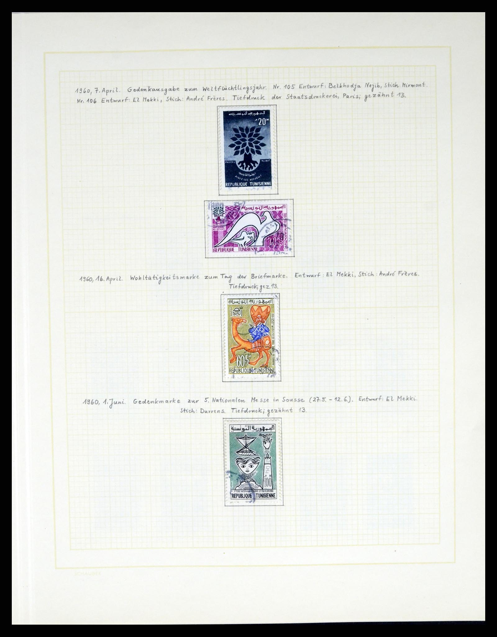 37590 604 - Stamp collection 37590 French Colonies 1849(!)-1975.