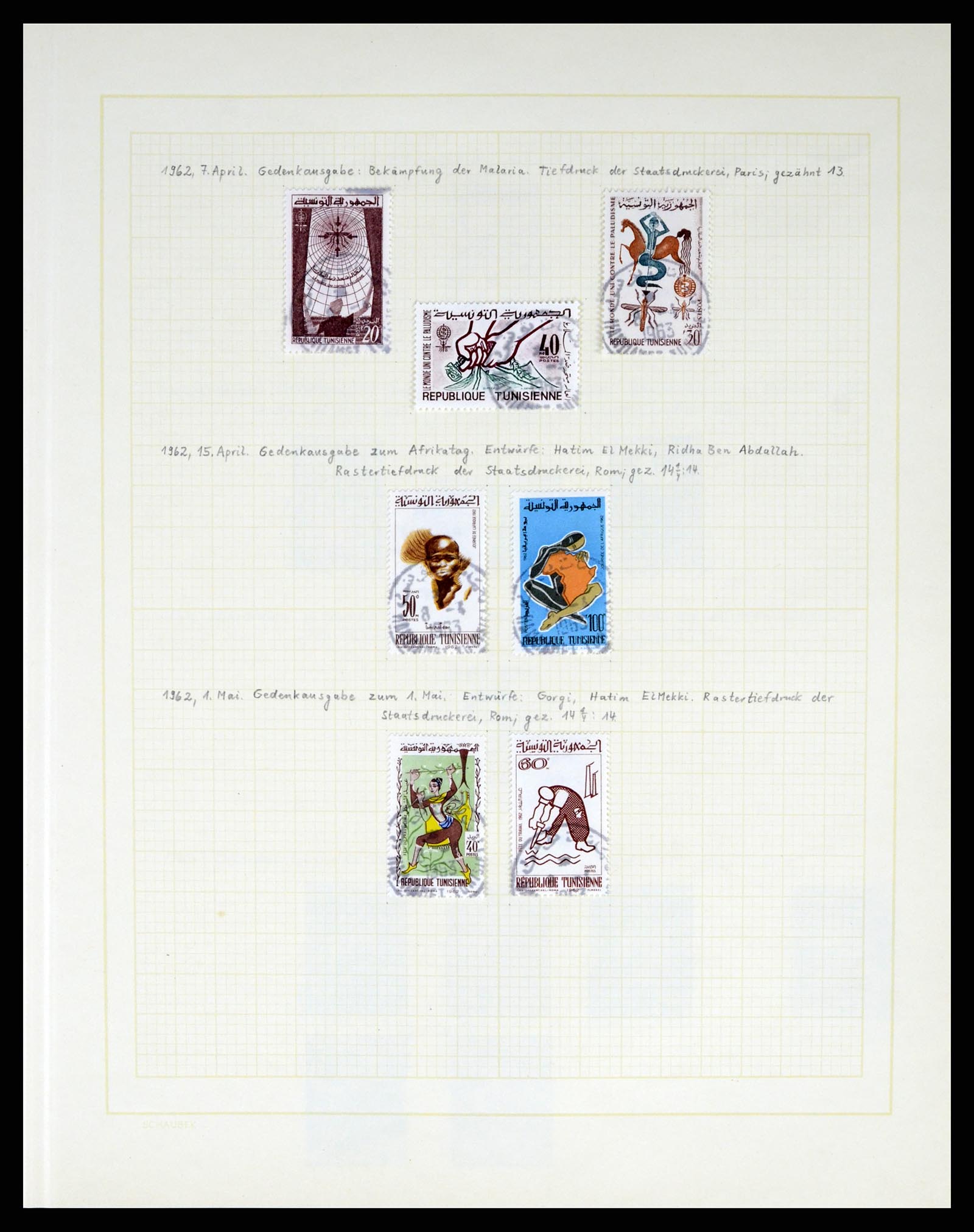 37590 609 - Stamp collection 37590 French Colonies 1849(!)-1975.