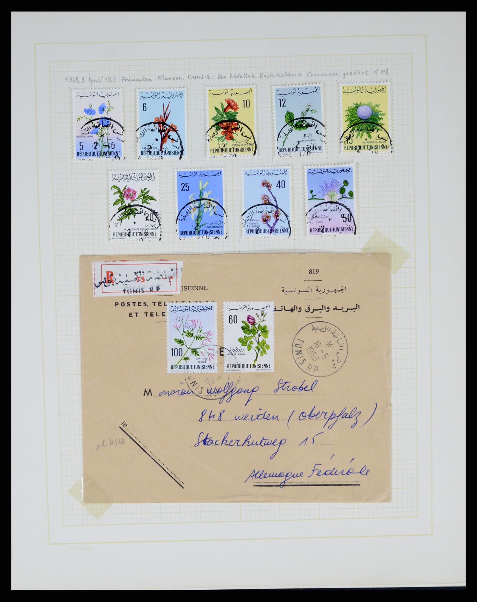 37590 623 - Postzegelverzameling 37590 Franse Kolonien 1849-1975.