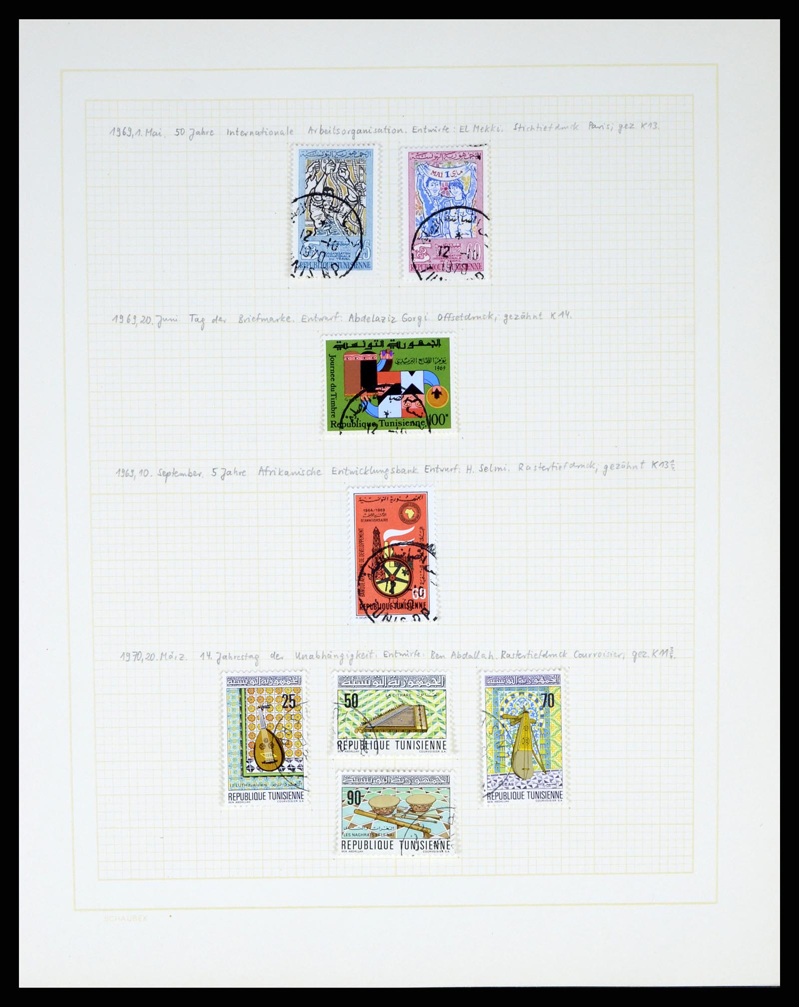 37590 624 - Postzegelverzameling 37590 Franse Kolonien 1849-1975.
