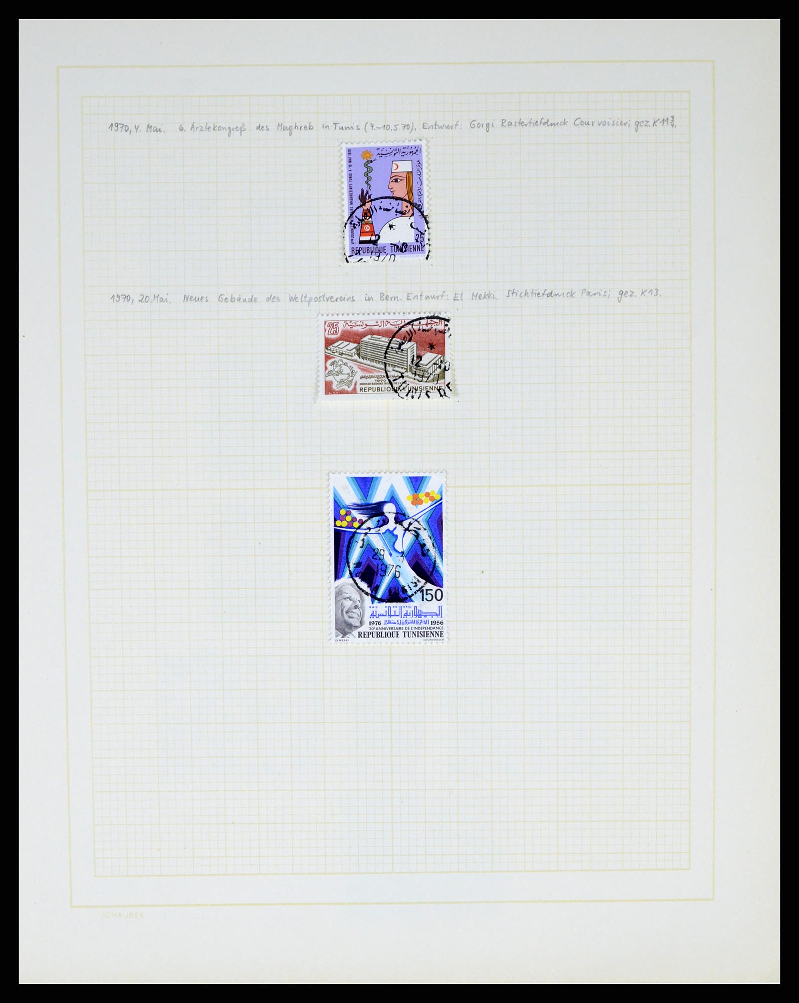 37590 625 - Postzegelverzameling 37590 Franse Kolonien 1849-1975.