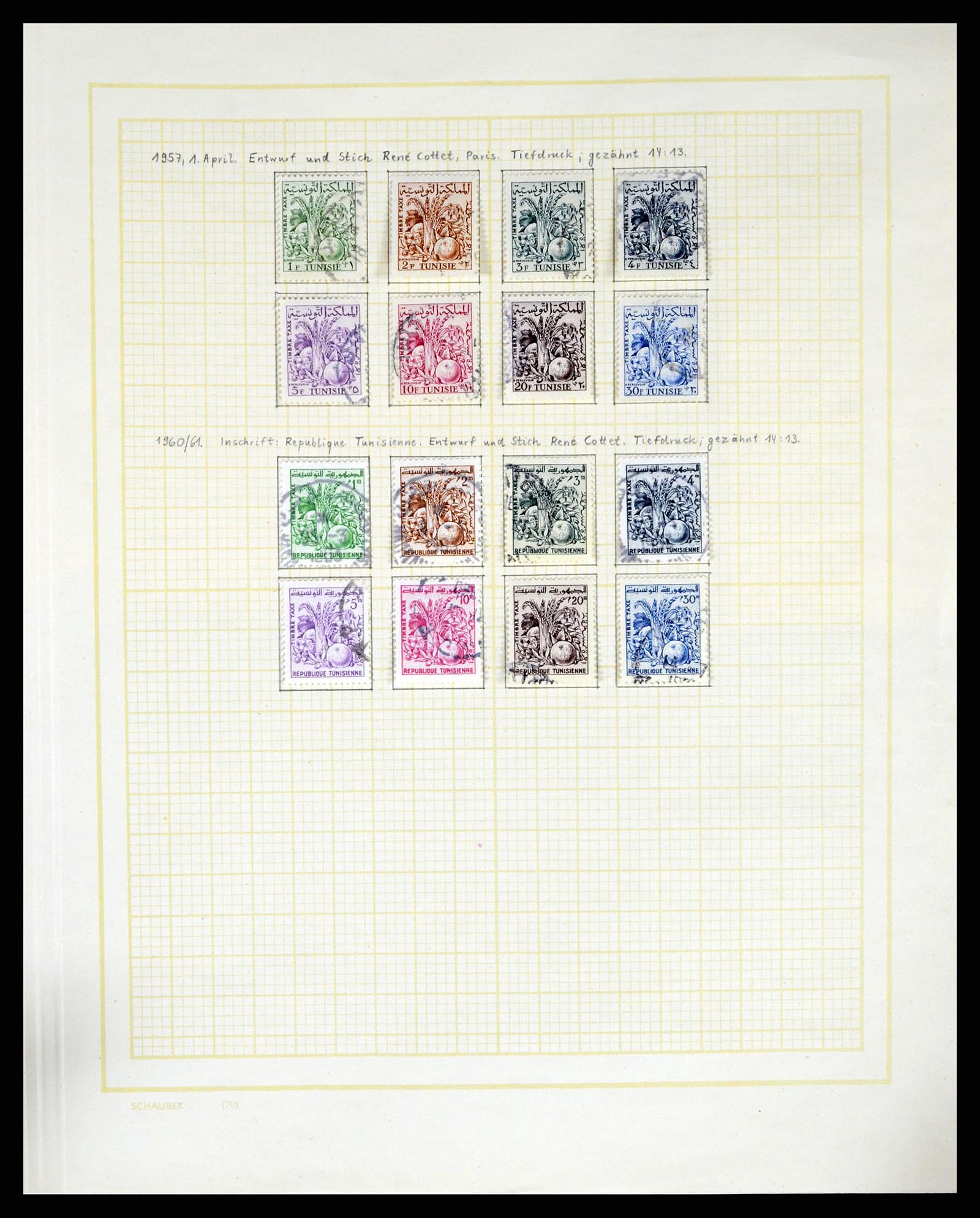 37590 635 - Postzegelverzameling 37590 Franse Kolonien 1849-1975.