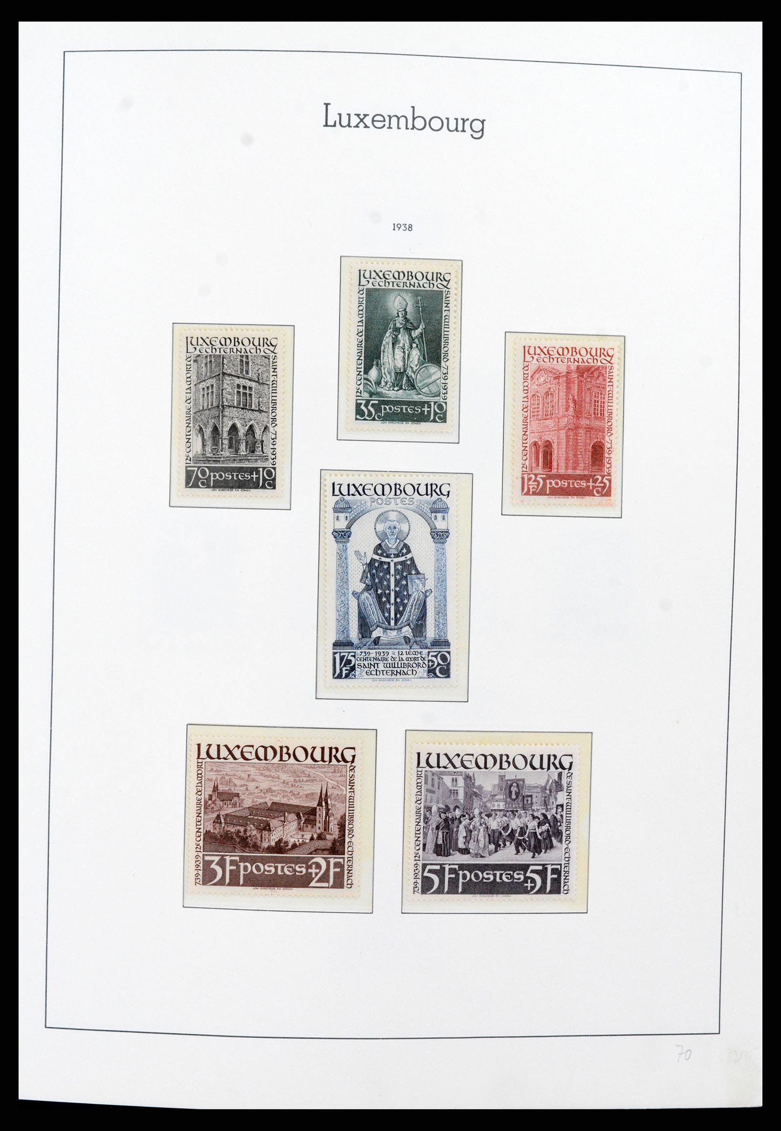 37592 025 - Stamp collection 37592 Luxembourg 1852-1999.