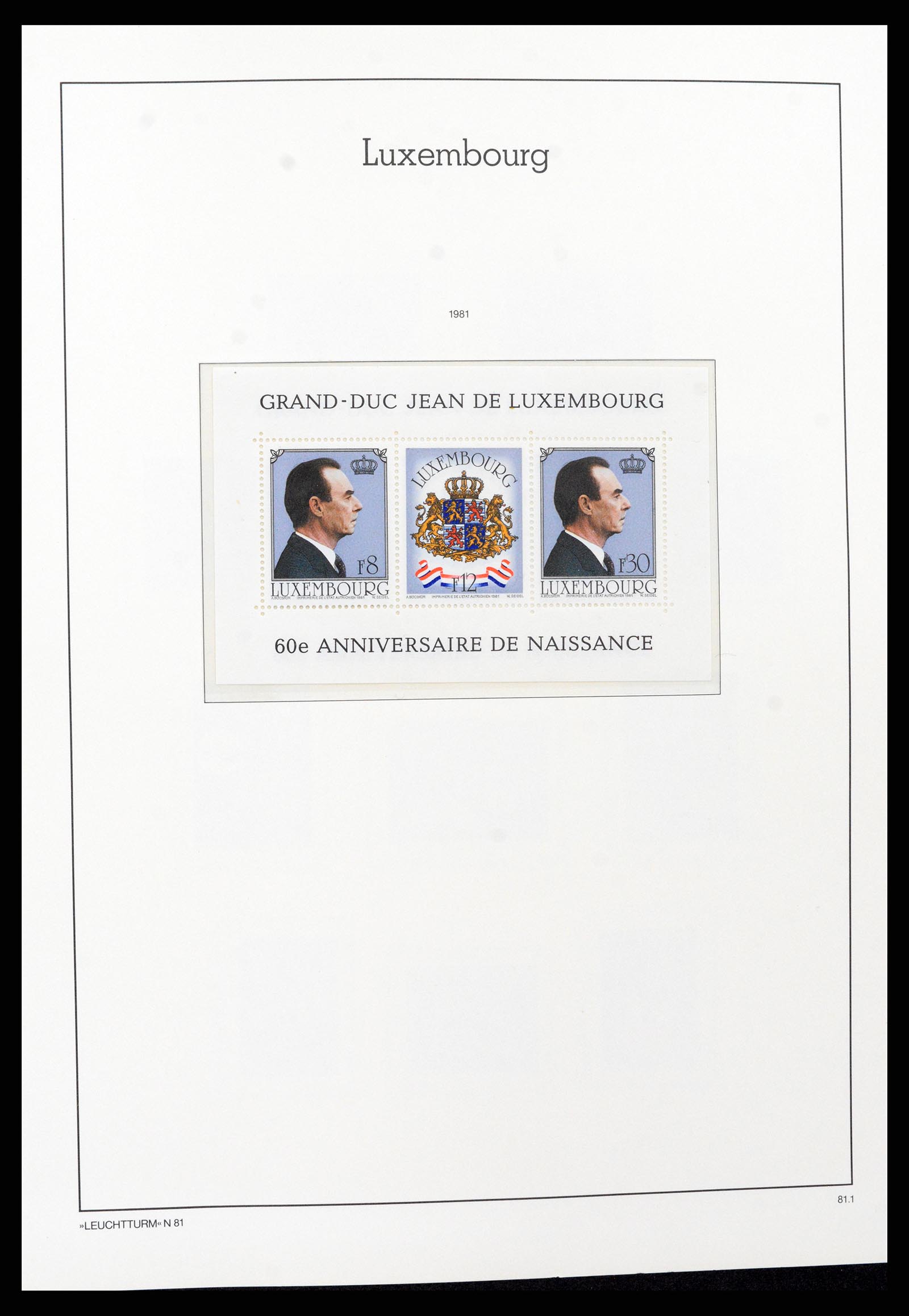 37592 122 - Postzegelverzameling 37592 Luxemburg 1852-1999.